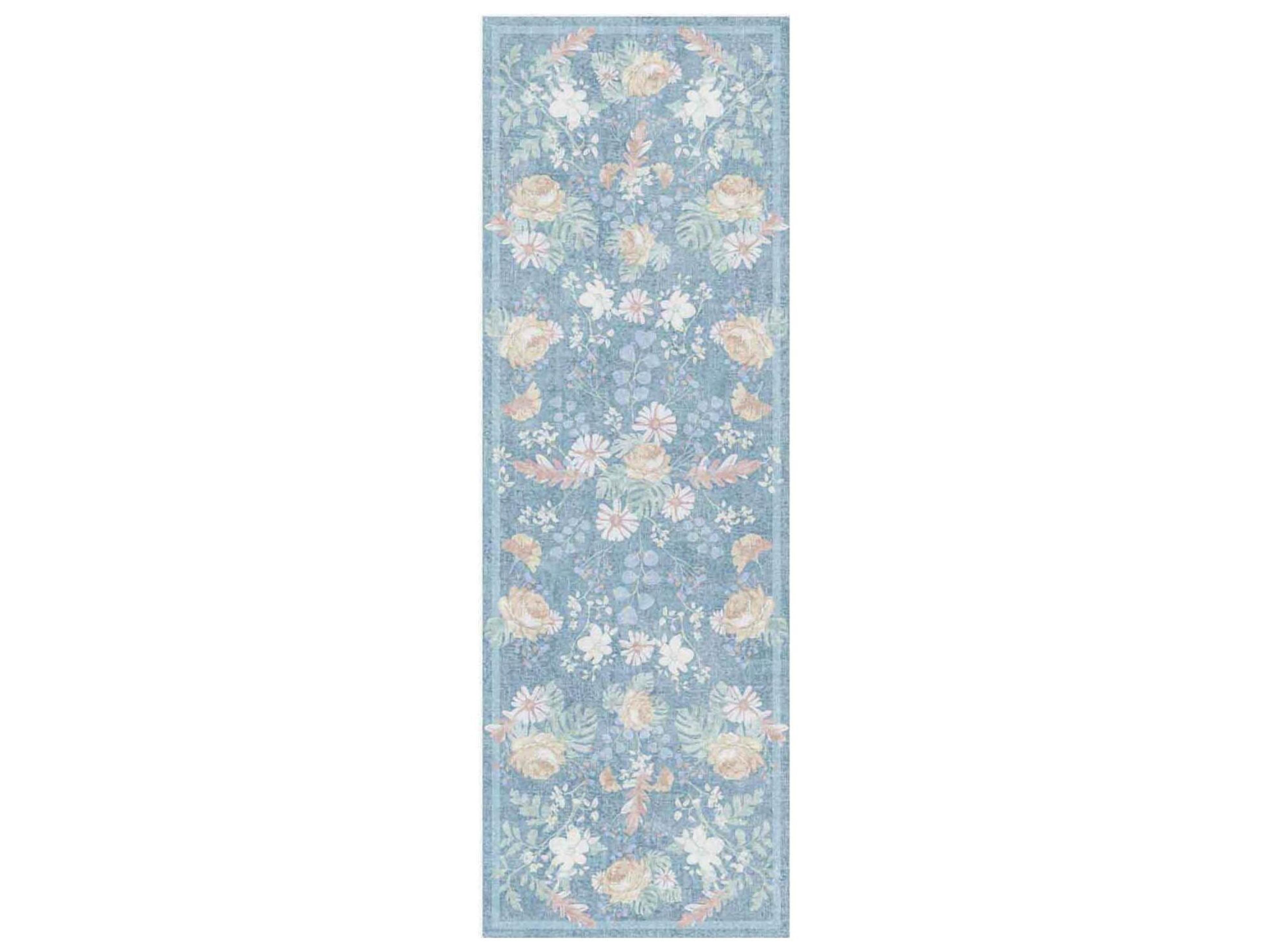 Botan Bordered Runner Area Rug