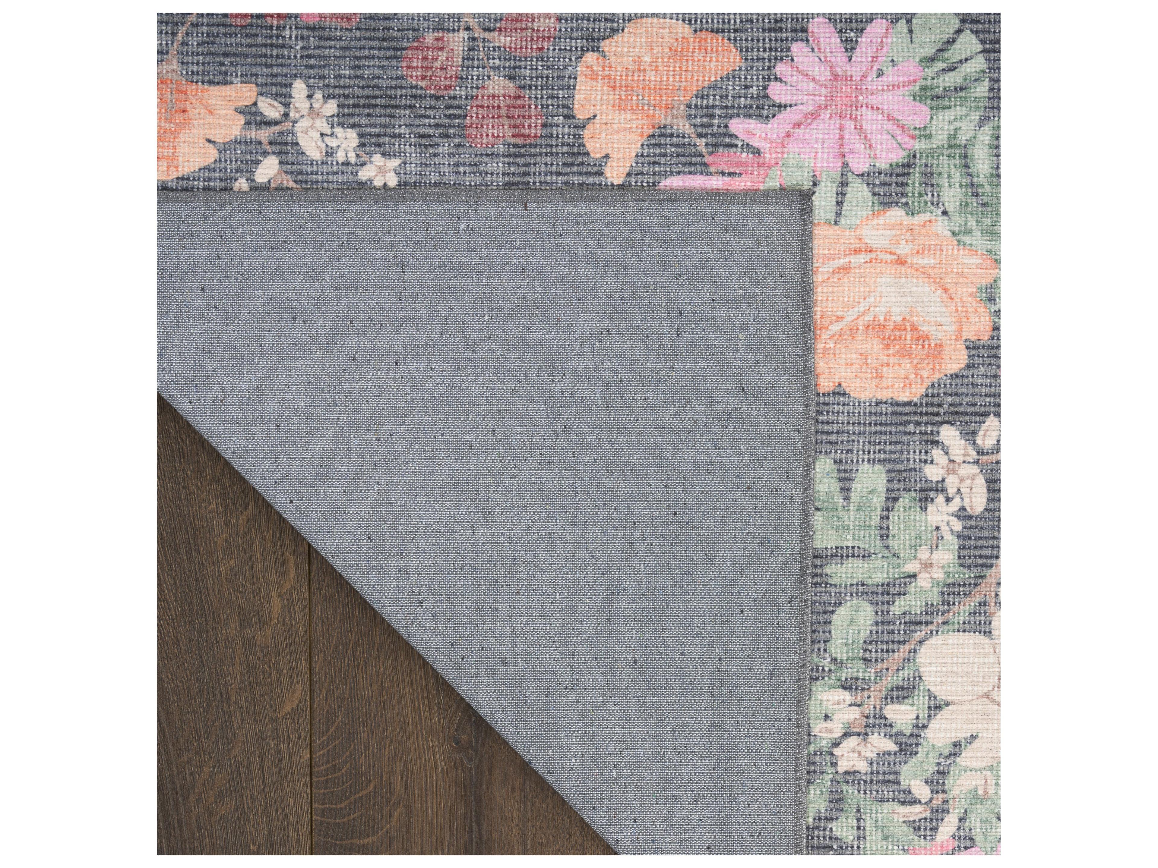 Nourison Botan Bordered Runner Area Rug