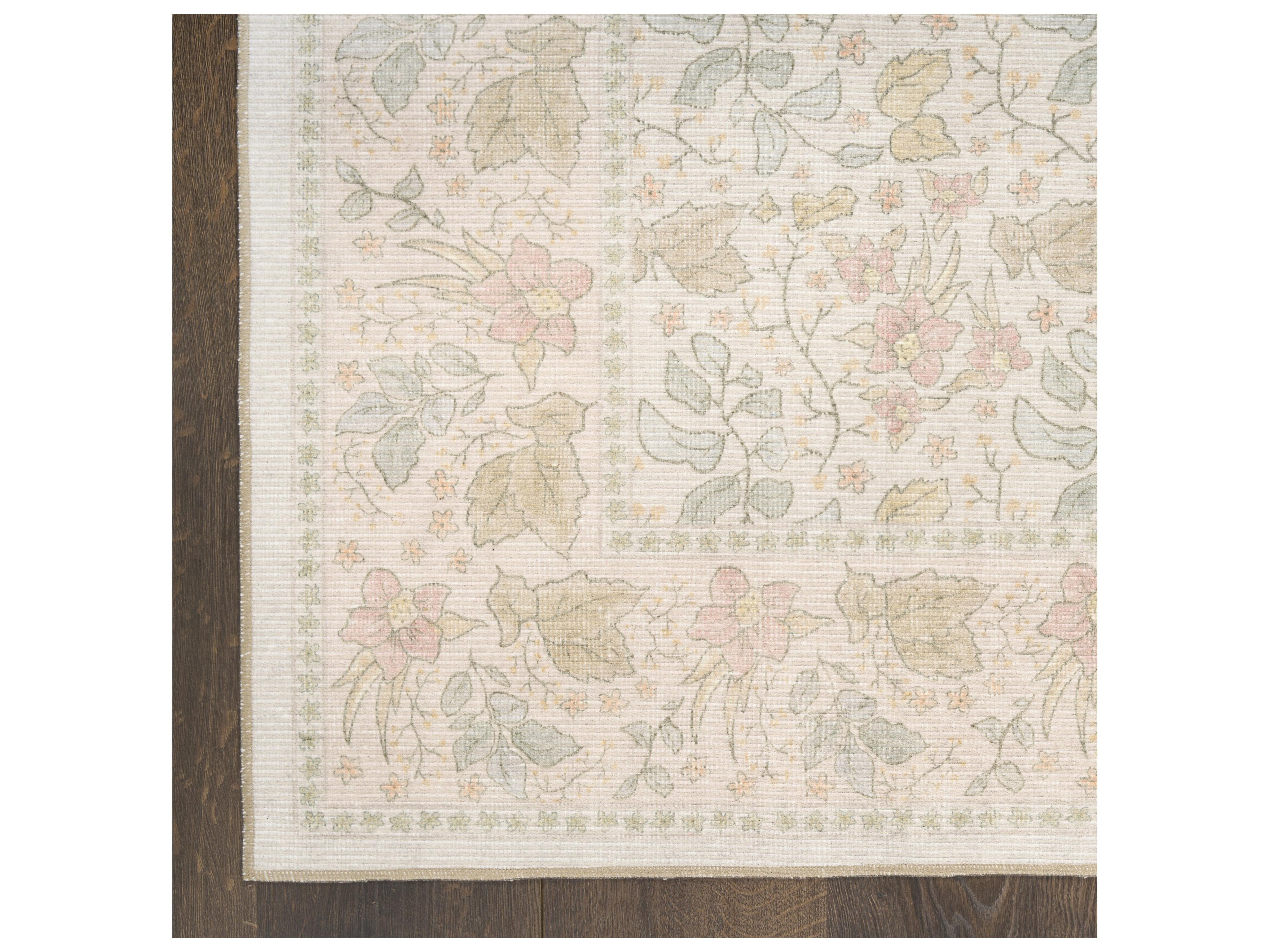 Nourison Botan Bordered Area Rug
