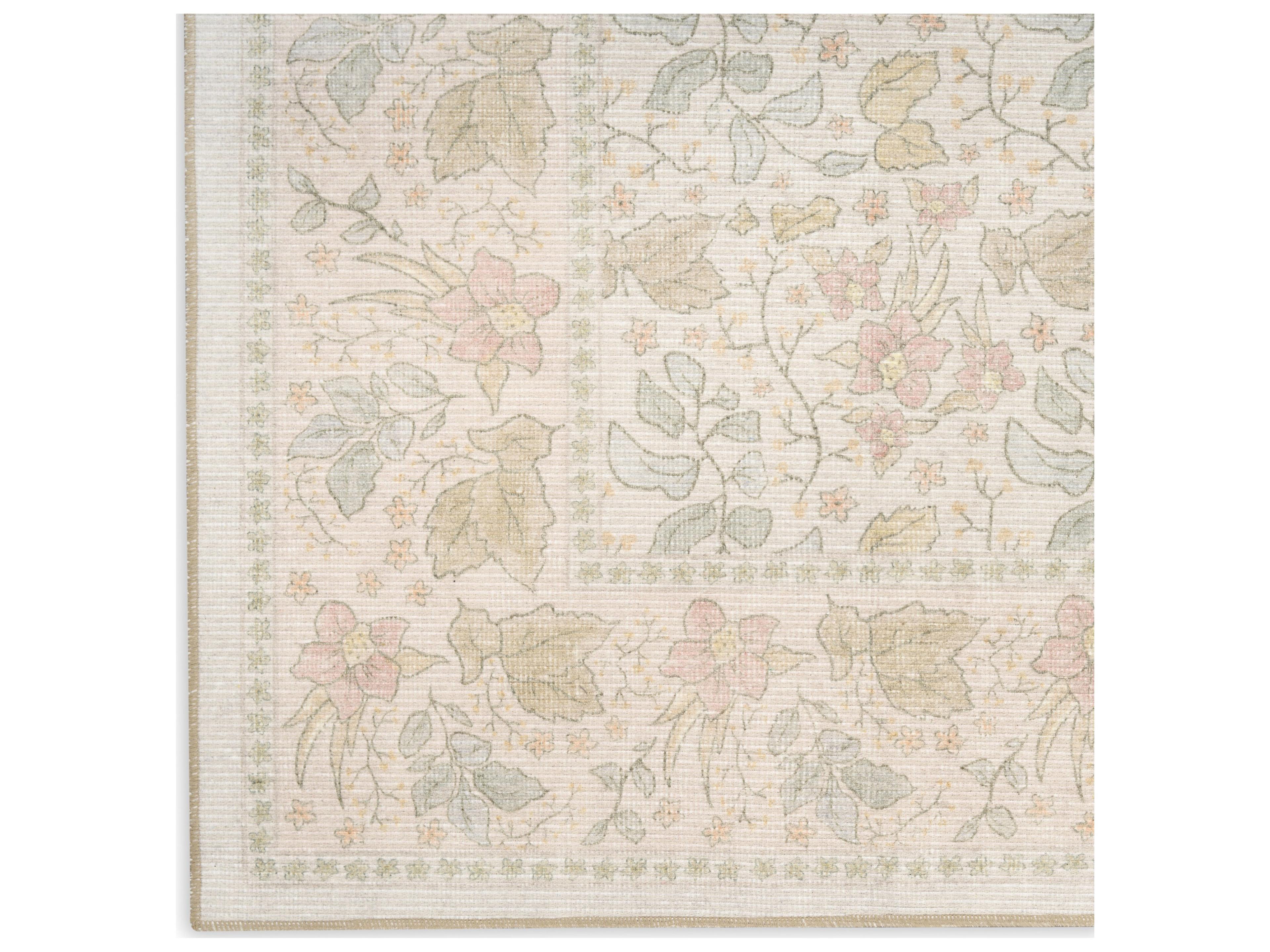 Nourison Botan Bordered Area Rug