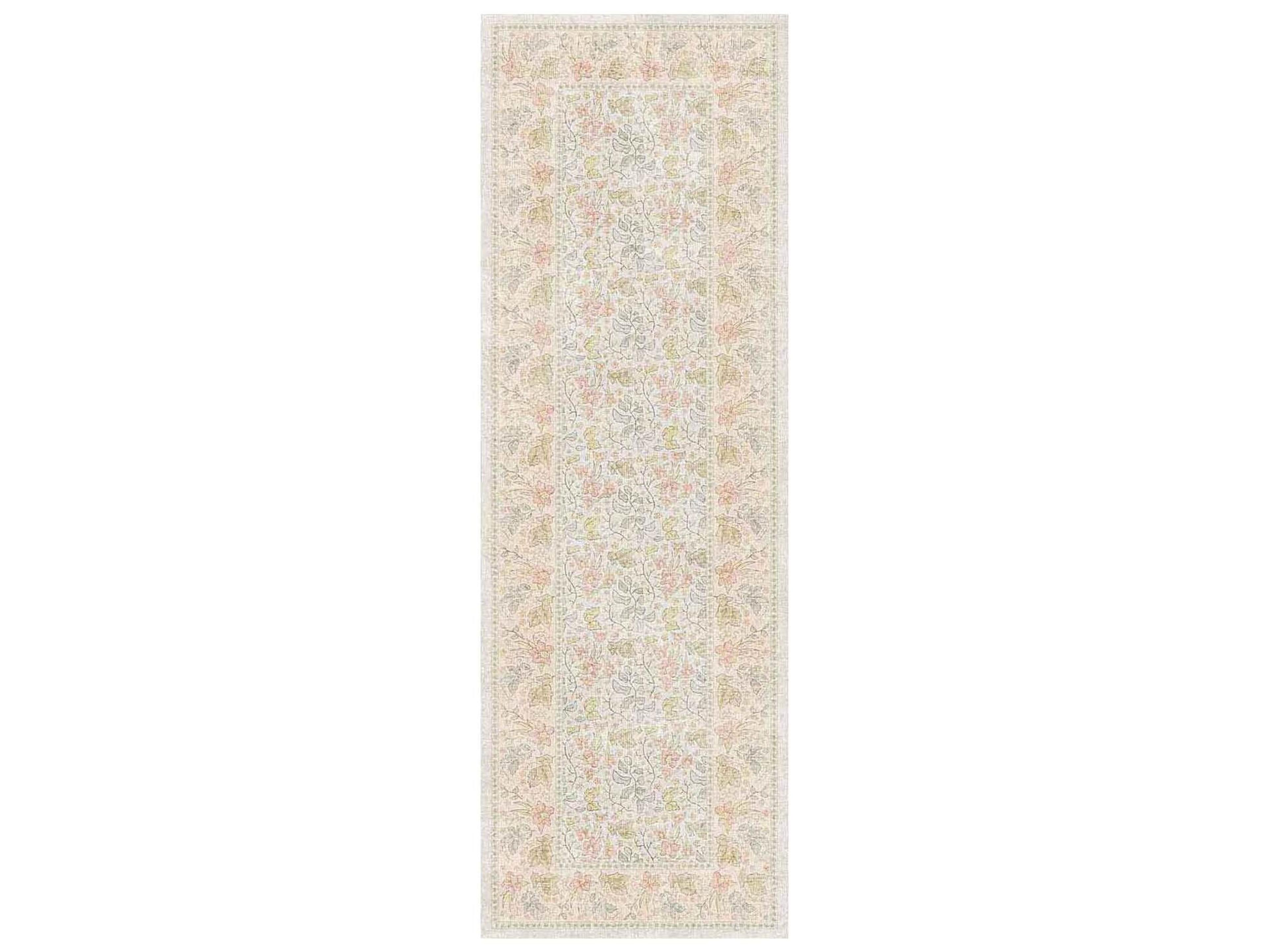 Botan Bordered Runner Area Rug
