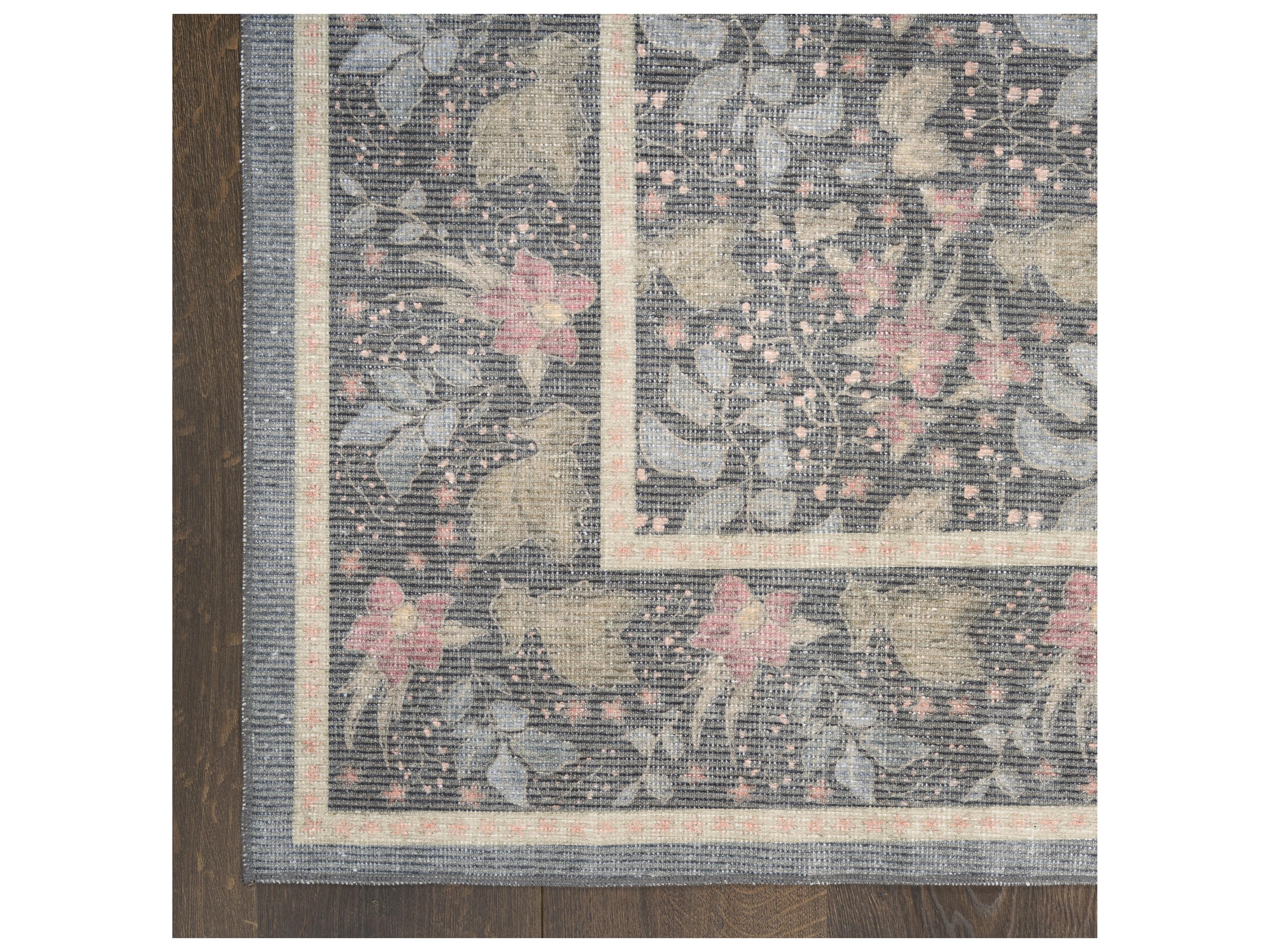Nourison Botan Bordered Area Rug