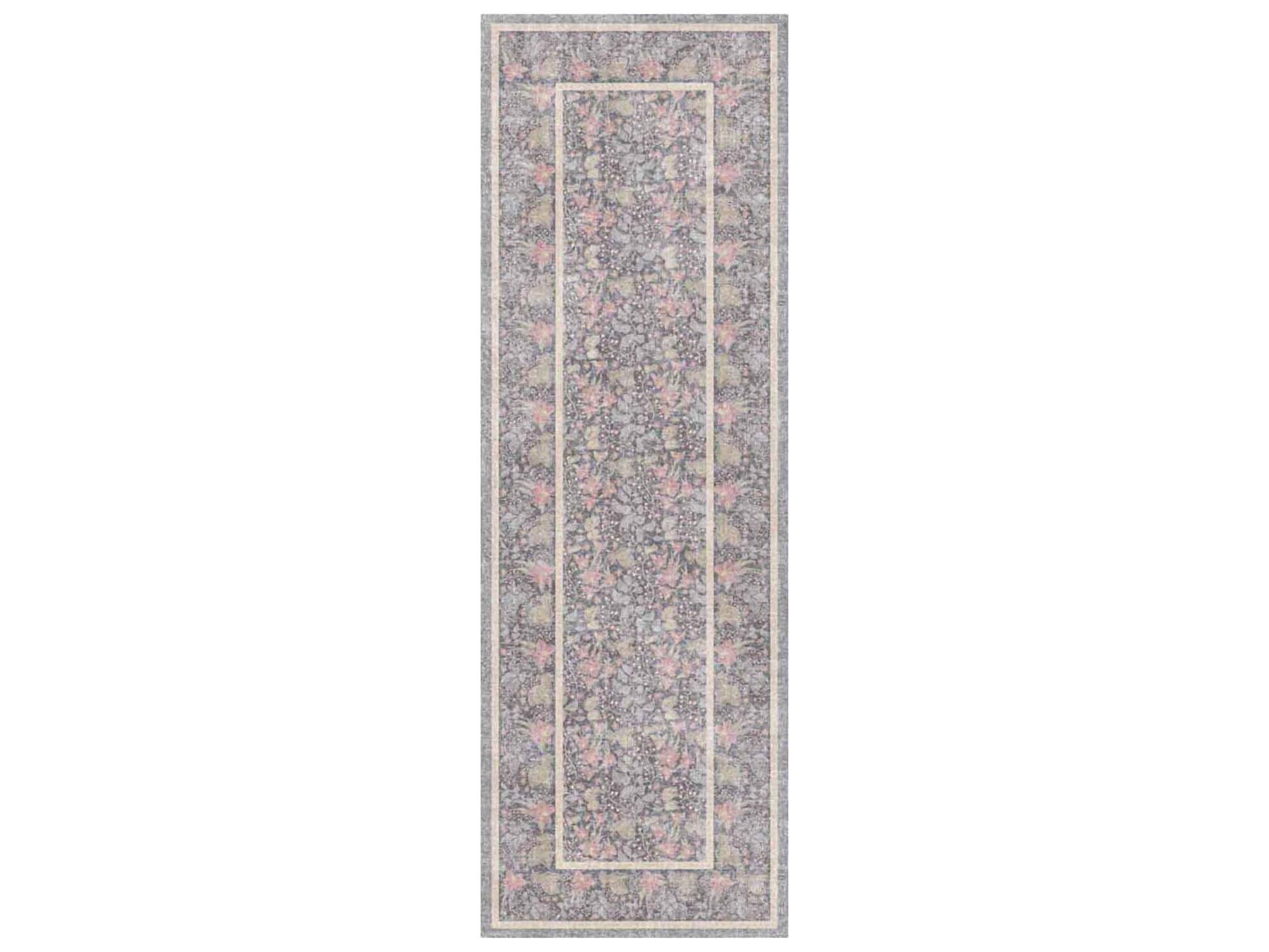 Botan Bordered Runner Area Rug