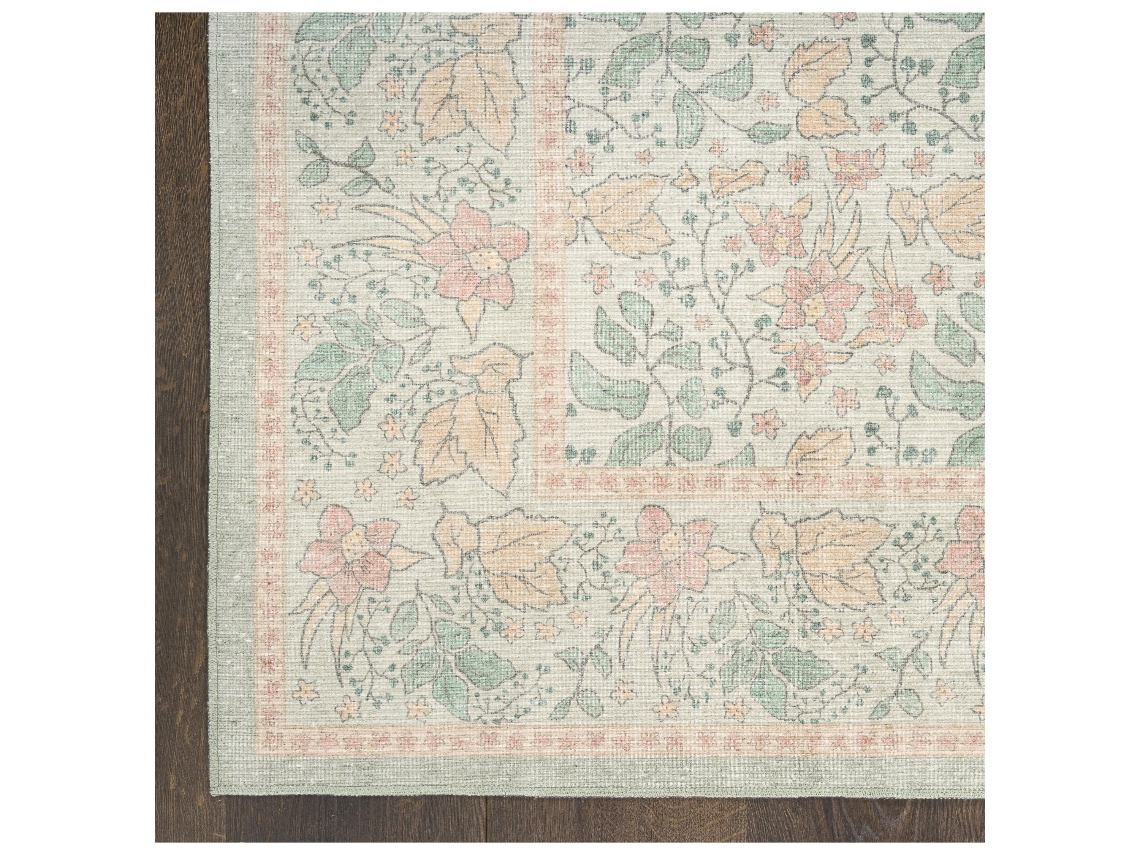 Nourison Botan Bordered Area Rug