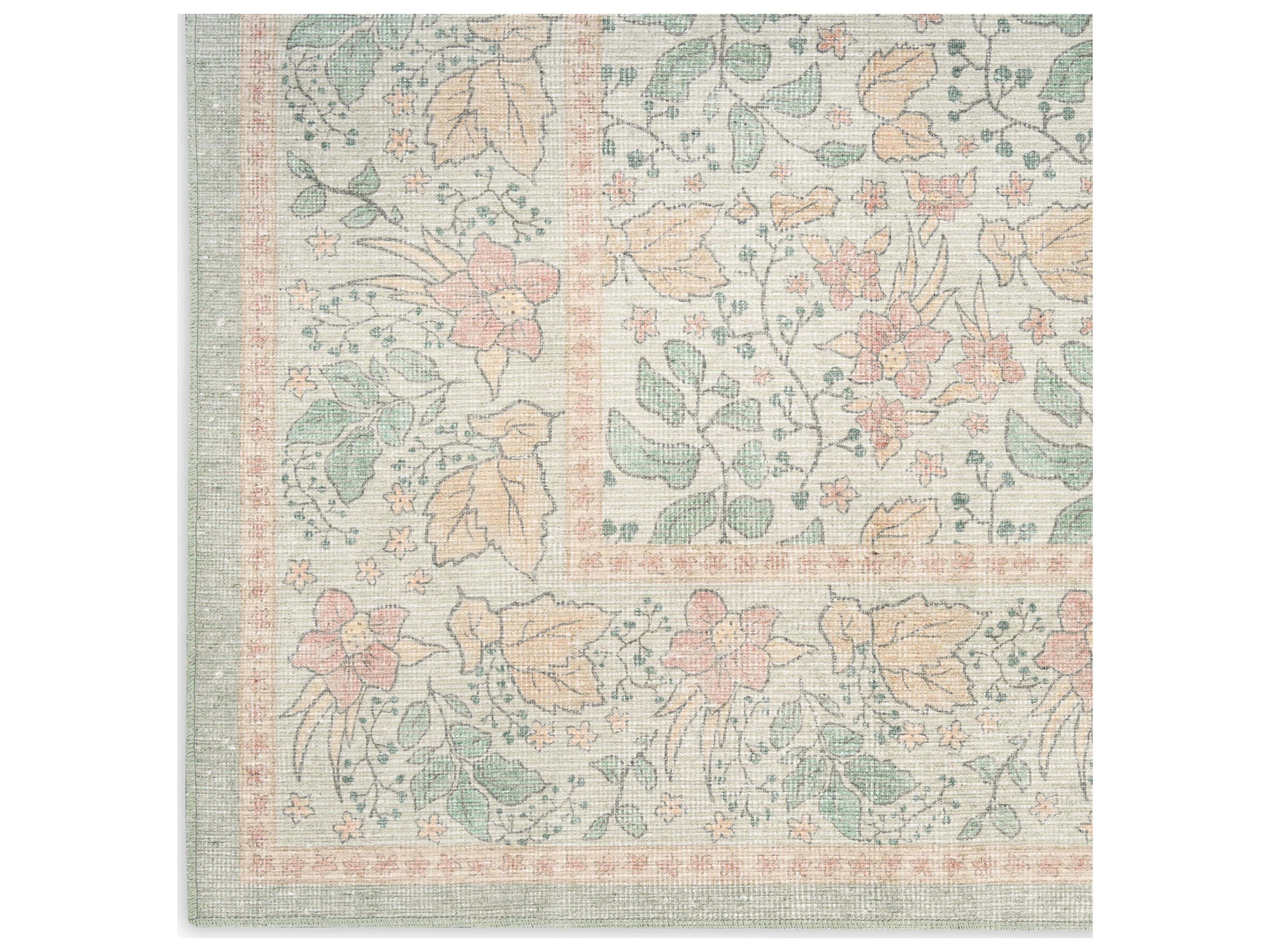 Nourison Botan Bordered Area Rug