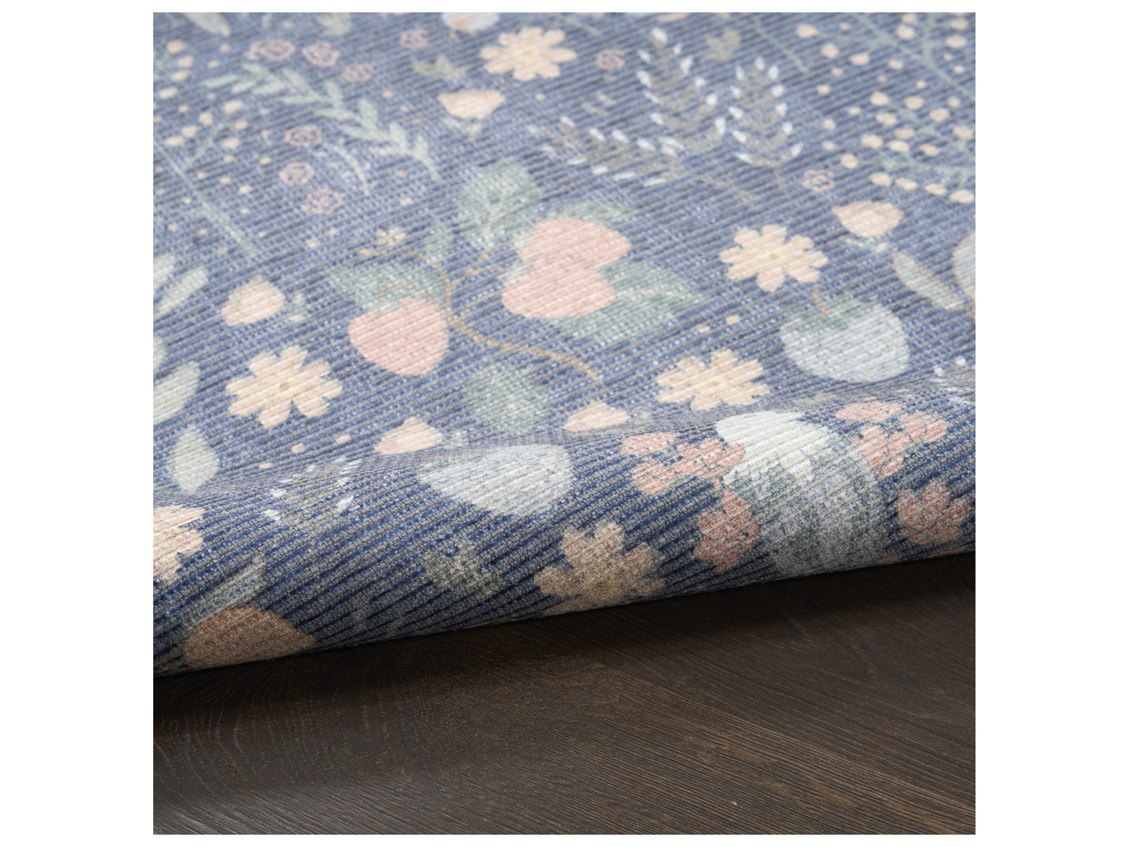 Nourison Botan Bordered Runner Area Rug