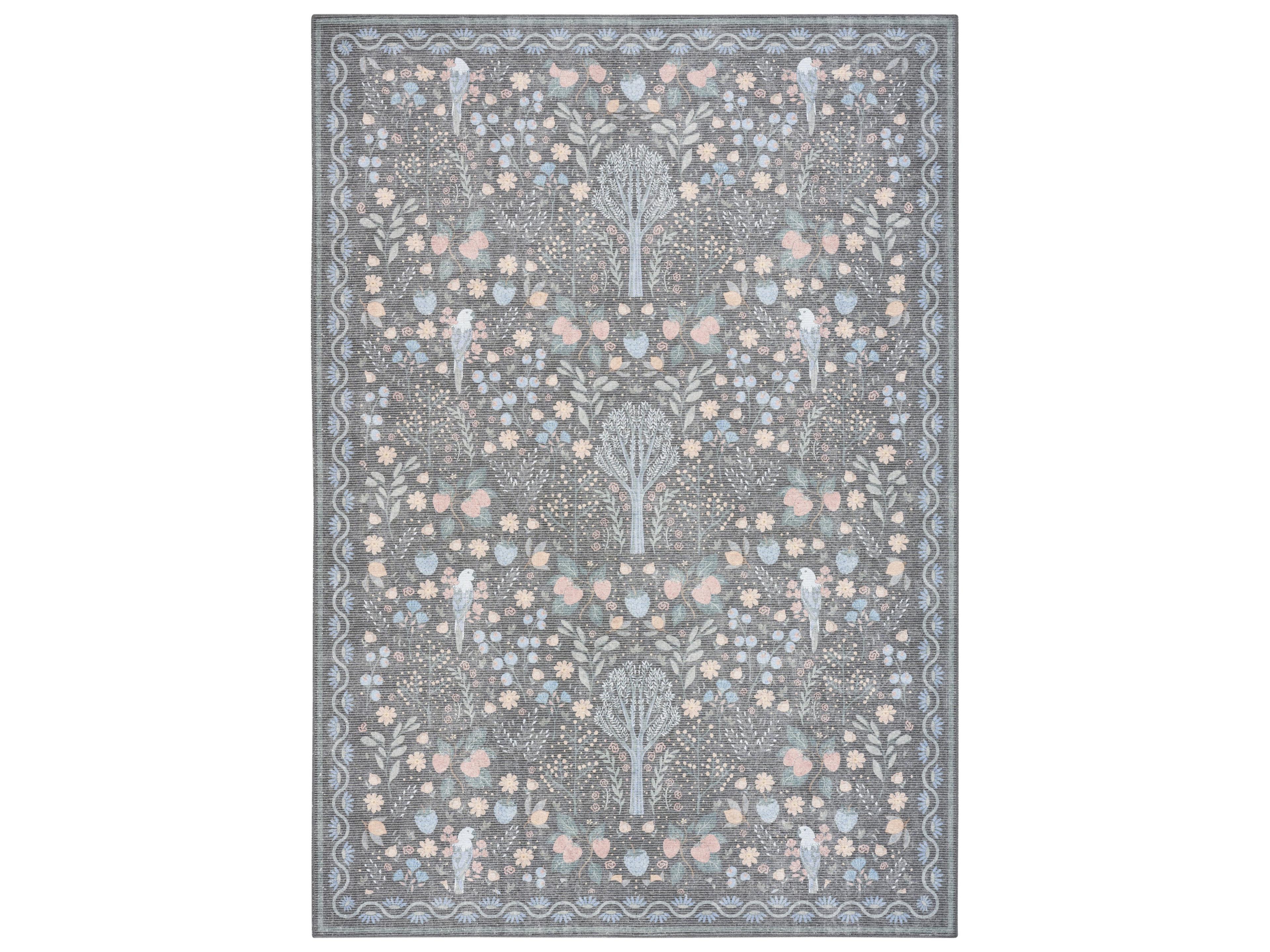 Botan Bordered Area Rug