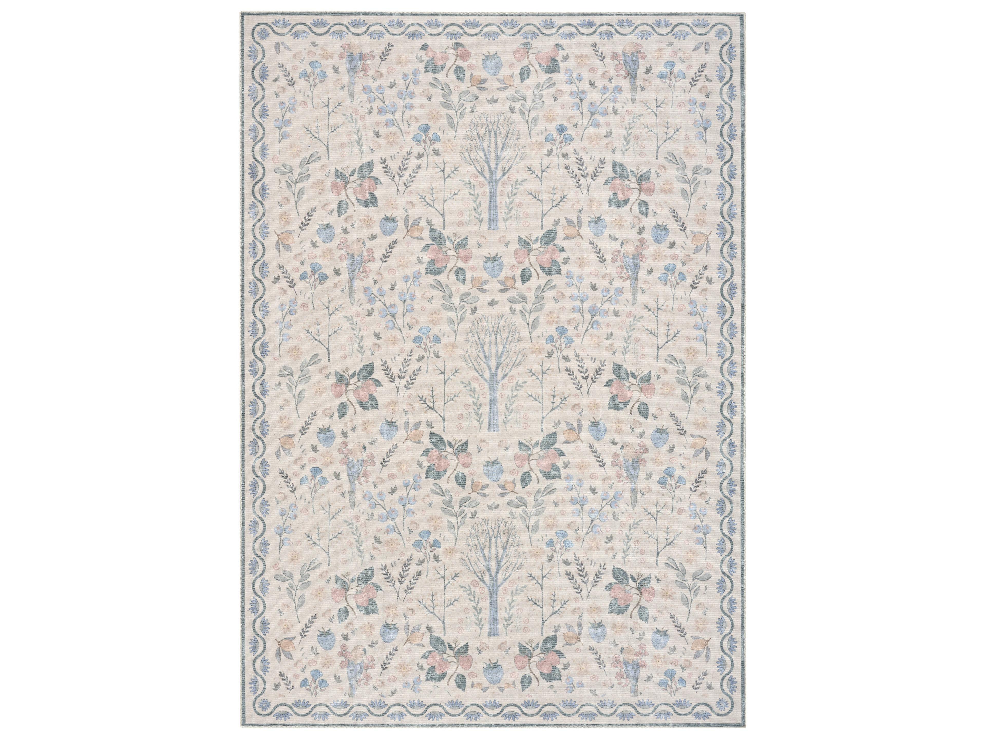Botan Bordered Area Rug