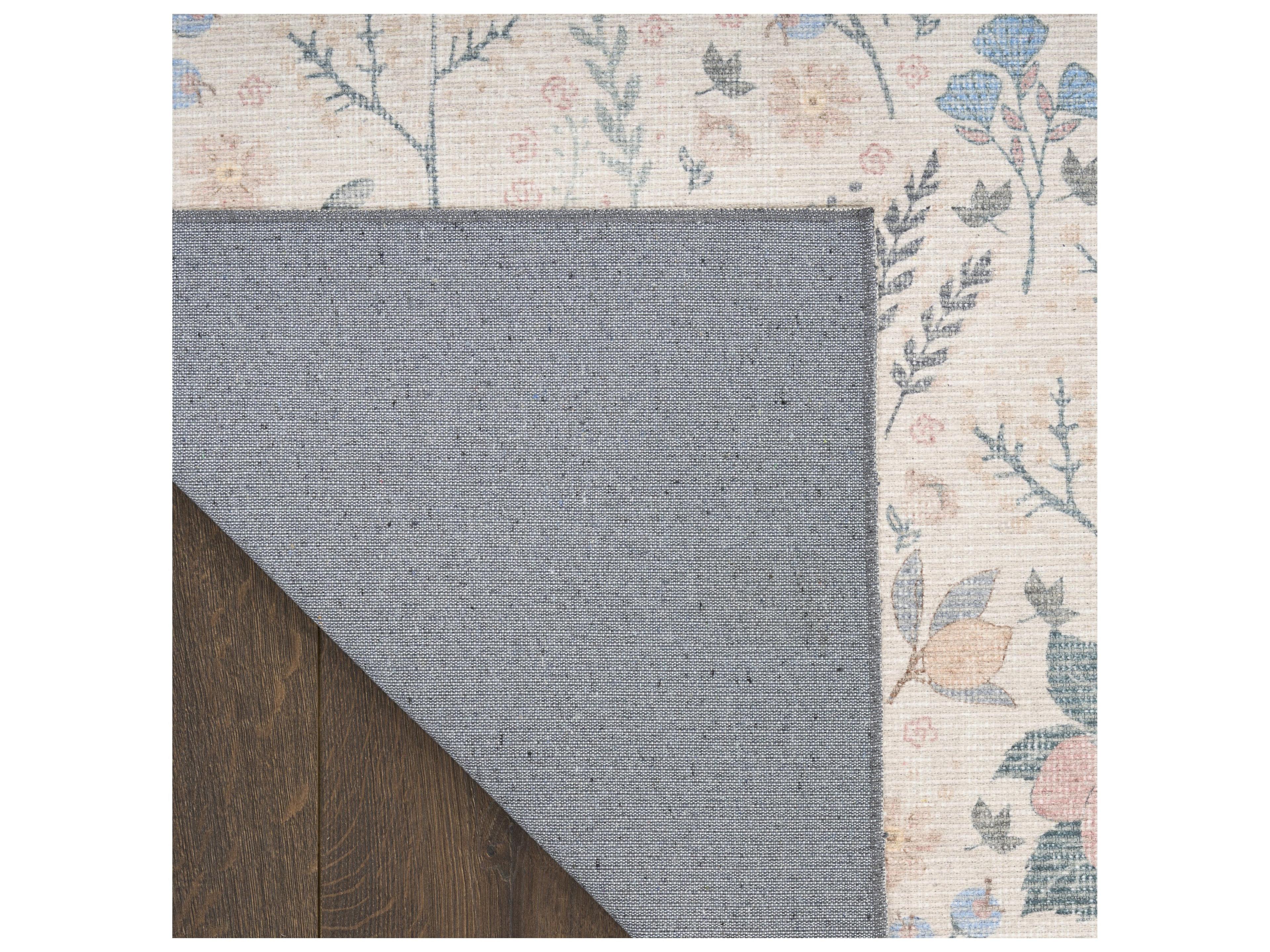 Nourison Botan Bordered Runner Area Rug