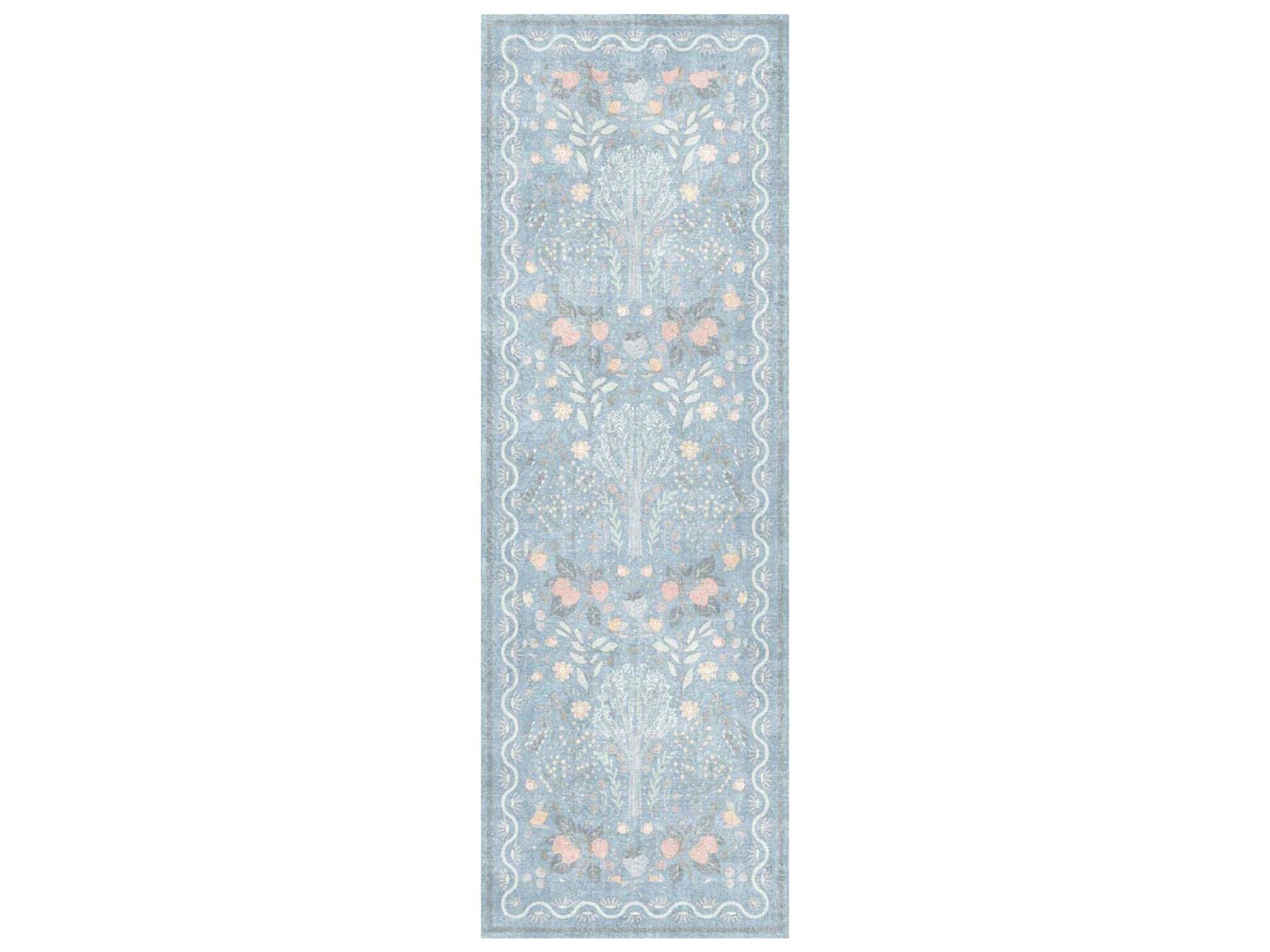 Botan Bordered Runner Area Rug