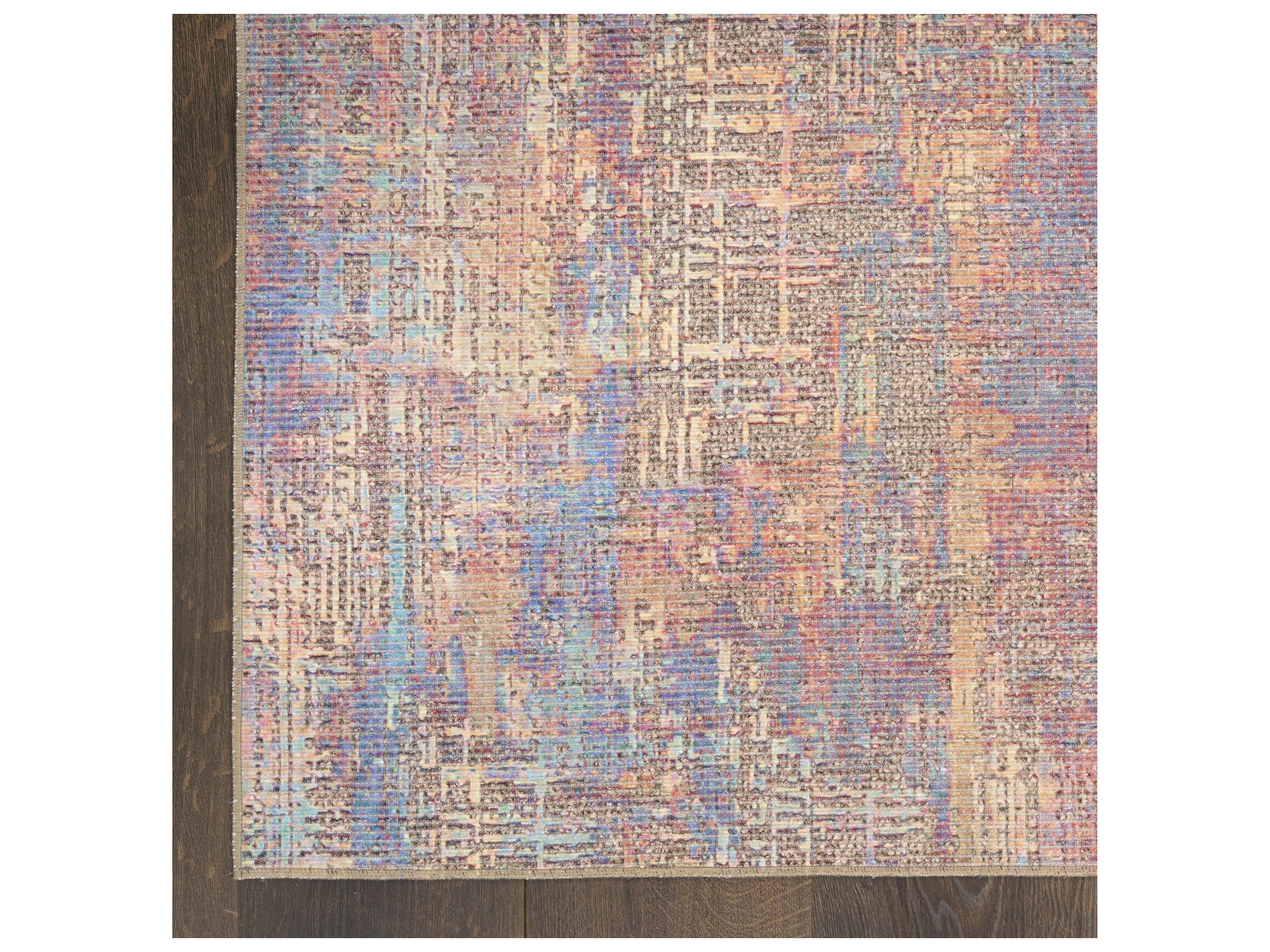 Nourison Botan Abstract Runner Area Rug