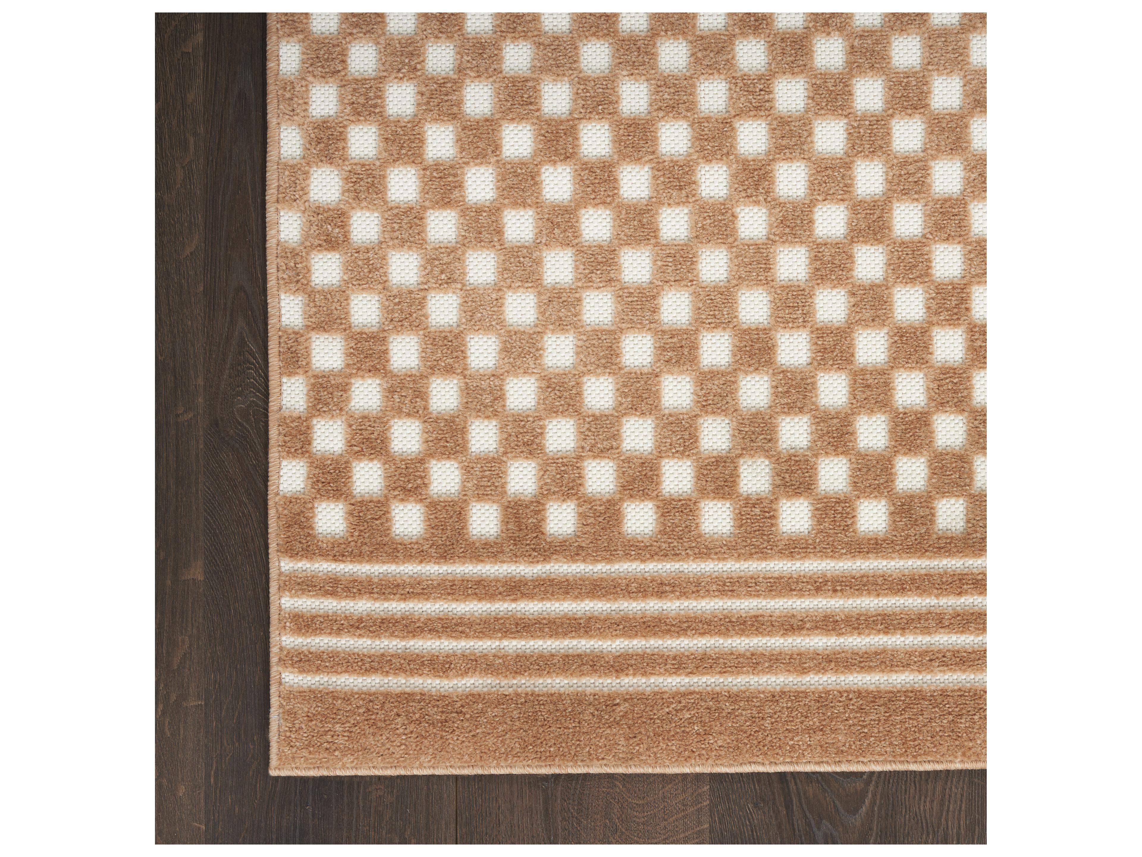 Nourison Care Free Geometric Runner Area Rug