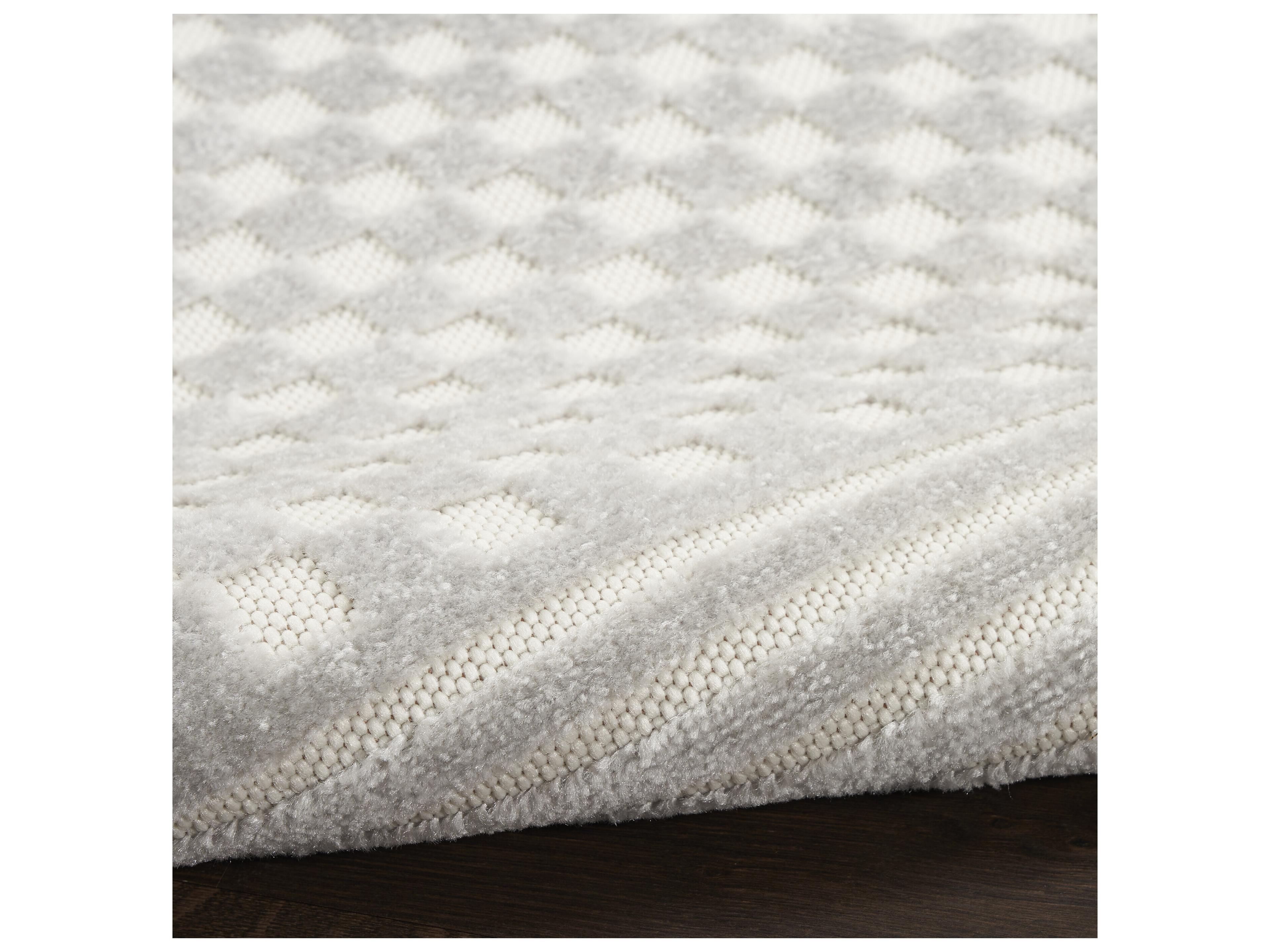 Nourison Care Free Geometric Runner Area Rug