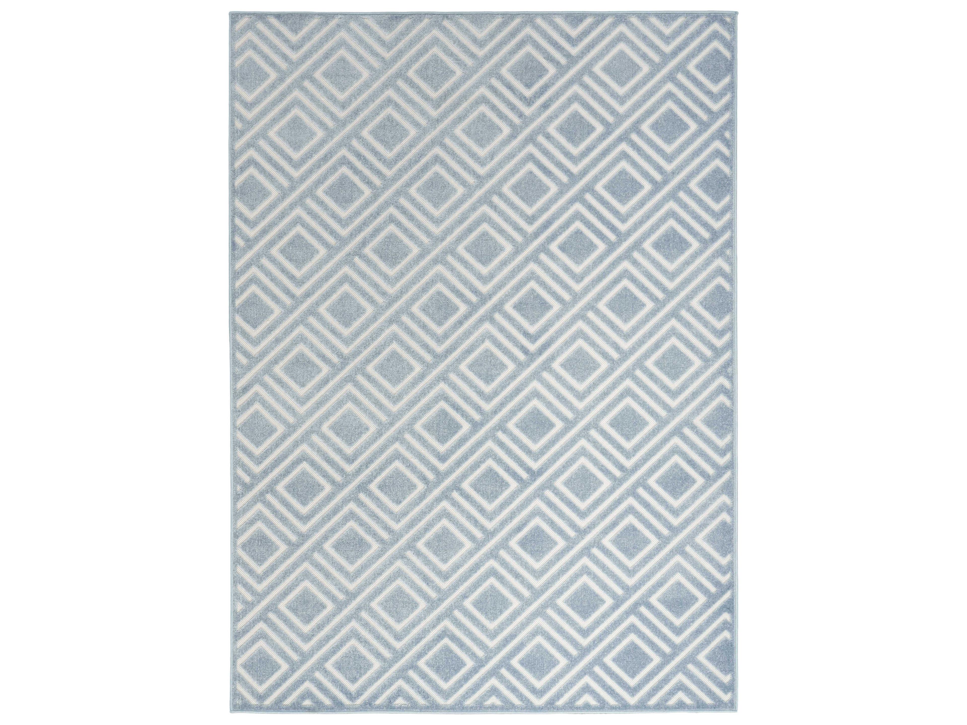 Care Free Geometric Area Rug