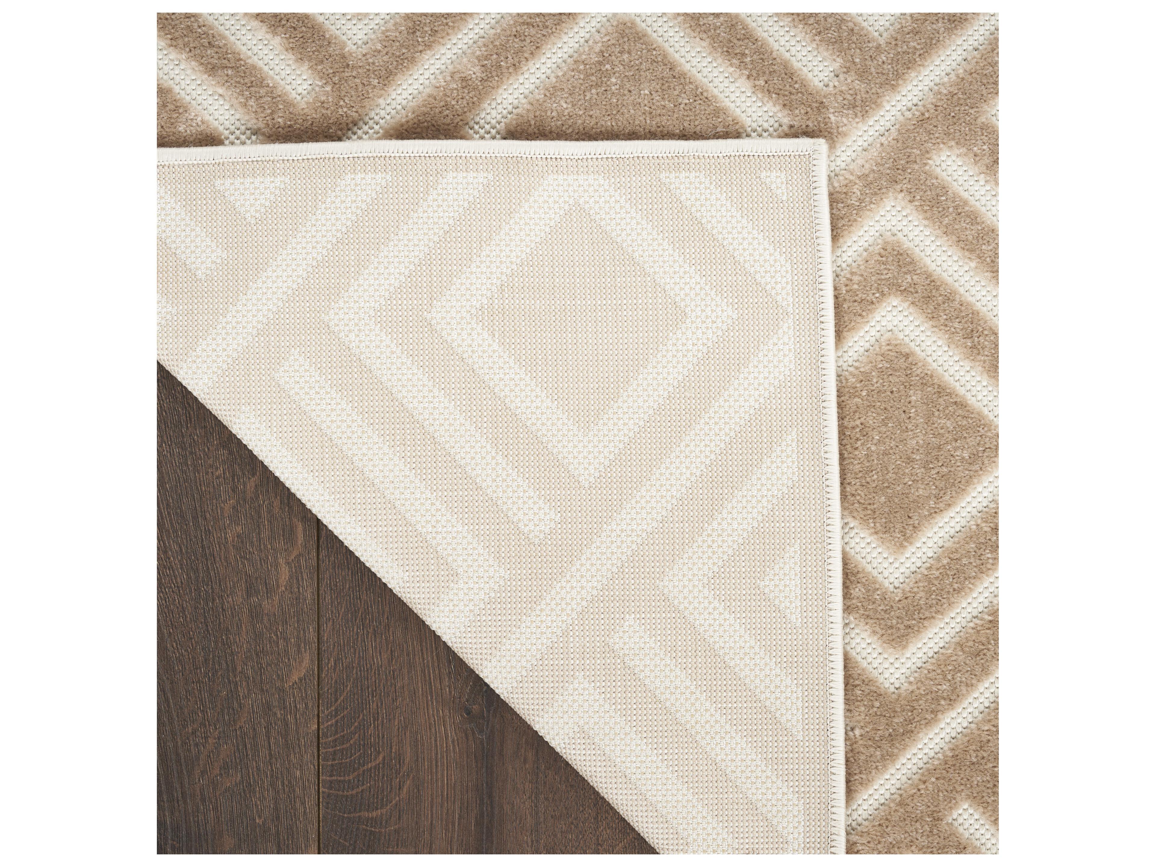 Nourison Care Free Geometric Runner Area Rug
