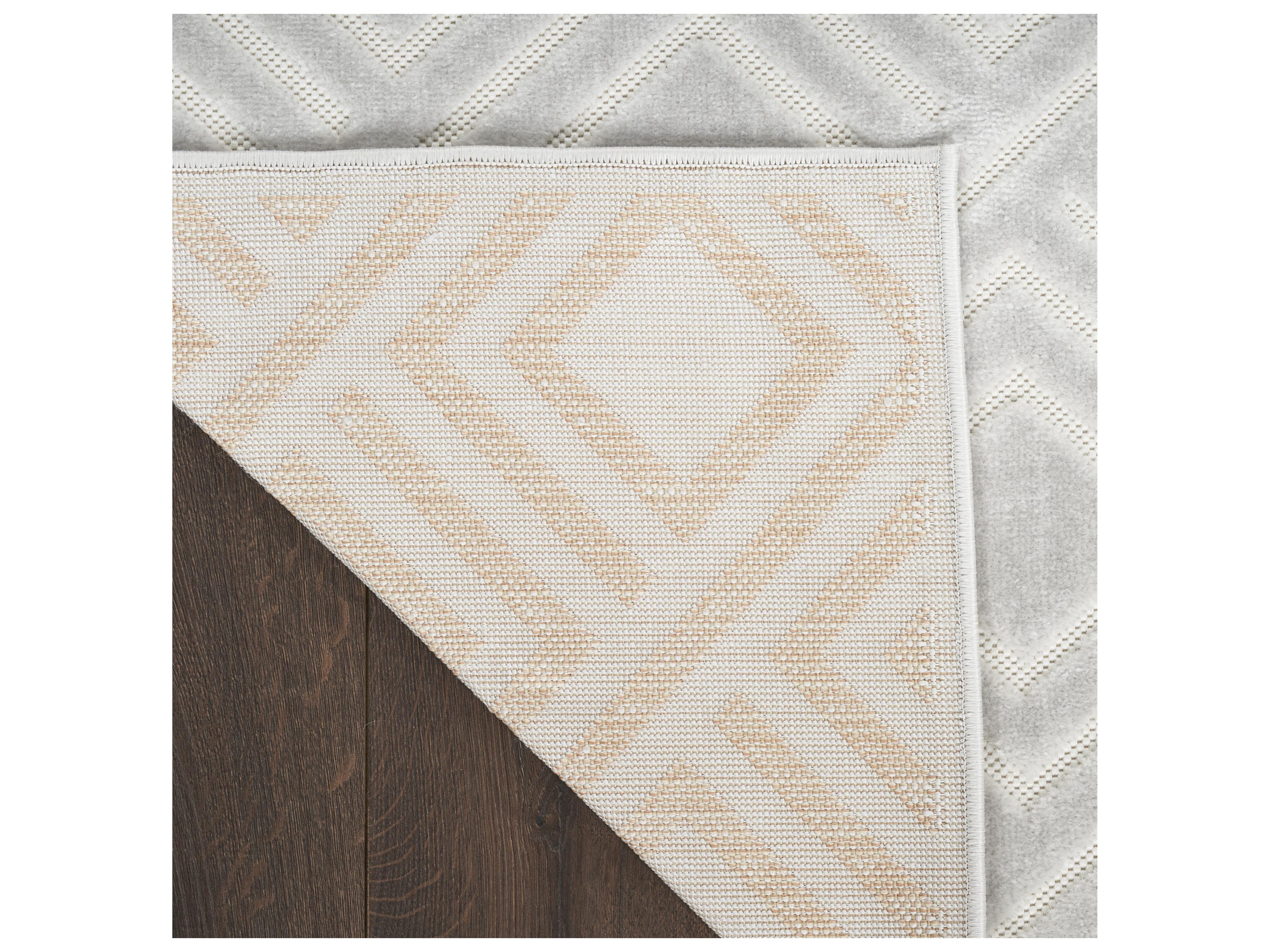 Nourison Care Free Geometric Runner Area Rug