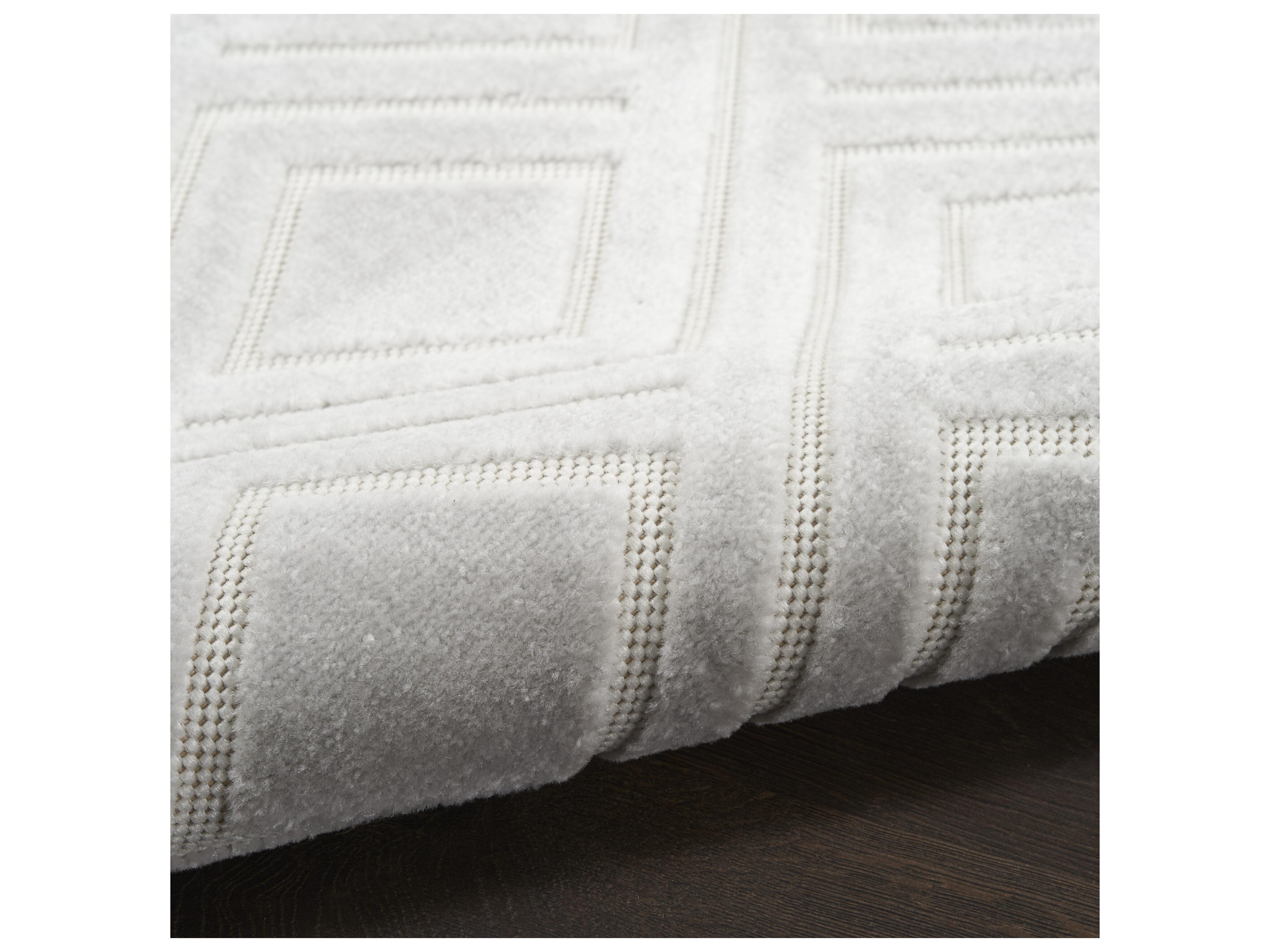 Nourison Care Free Geometric Runner Area Rug