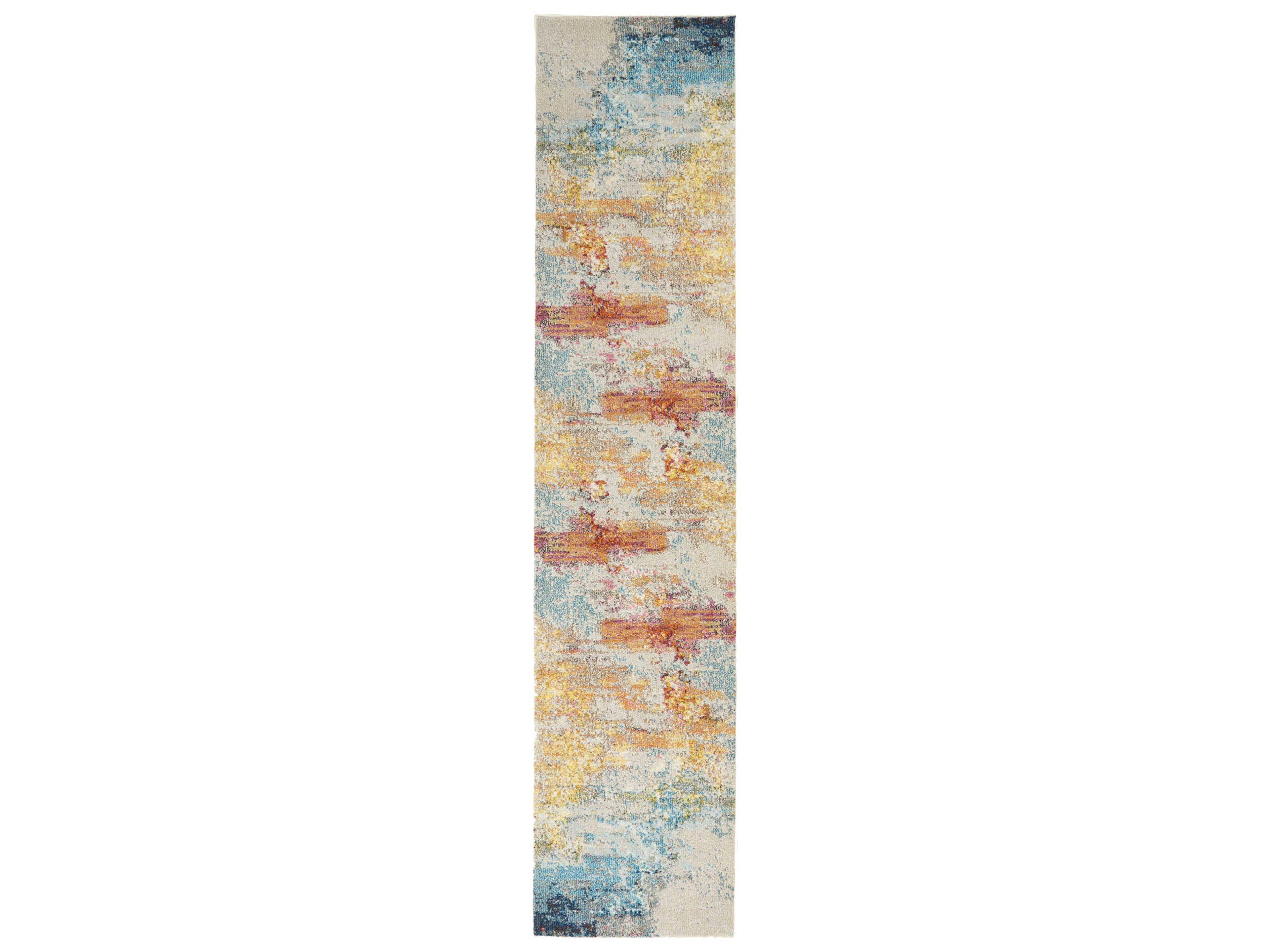 Celestial Abstract Runner Area Rug