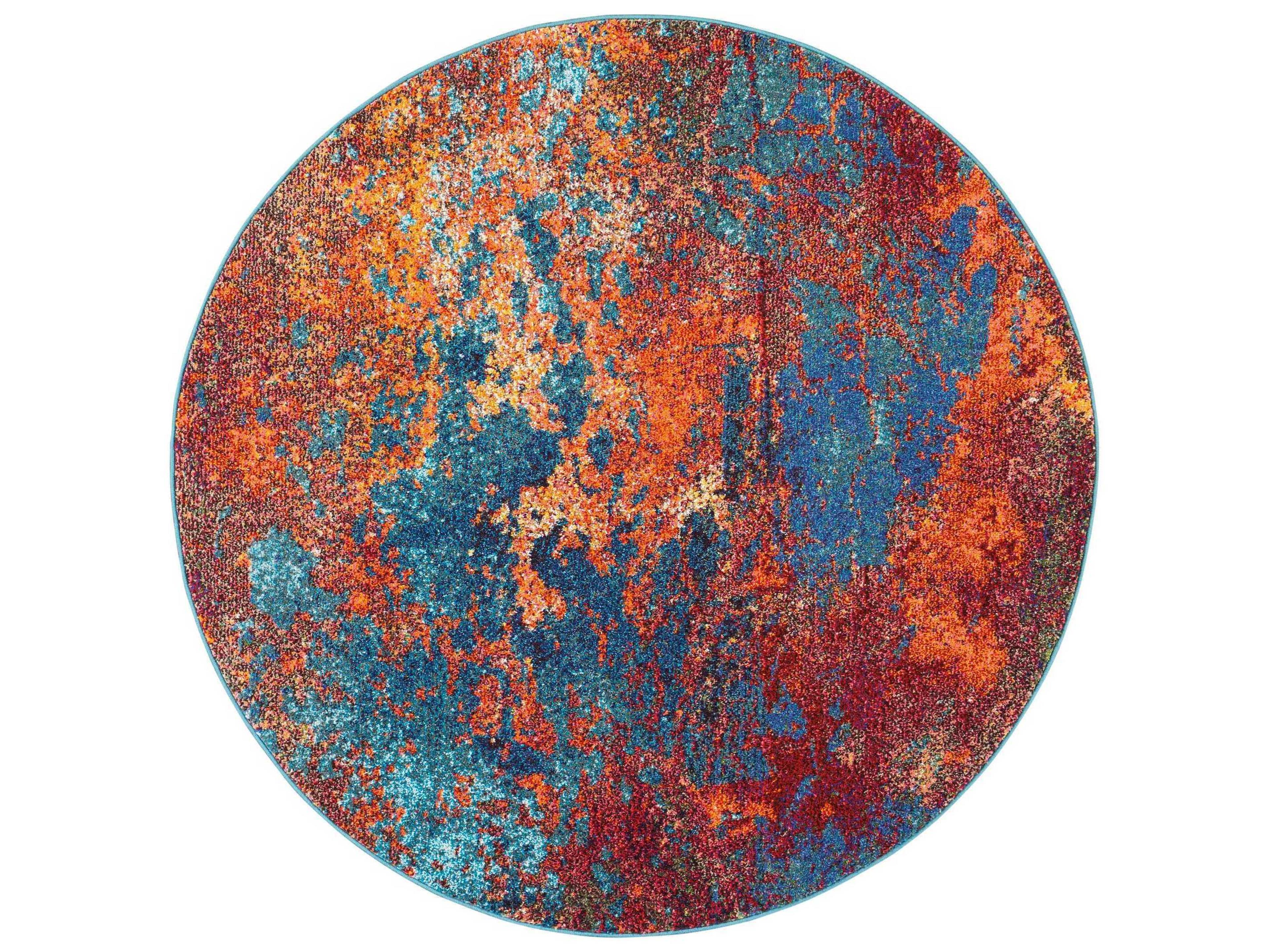 Celestial Abstract Area Rug