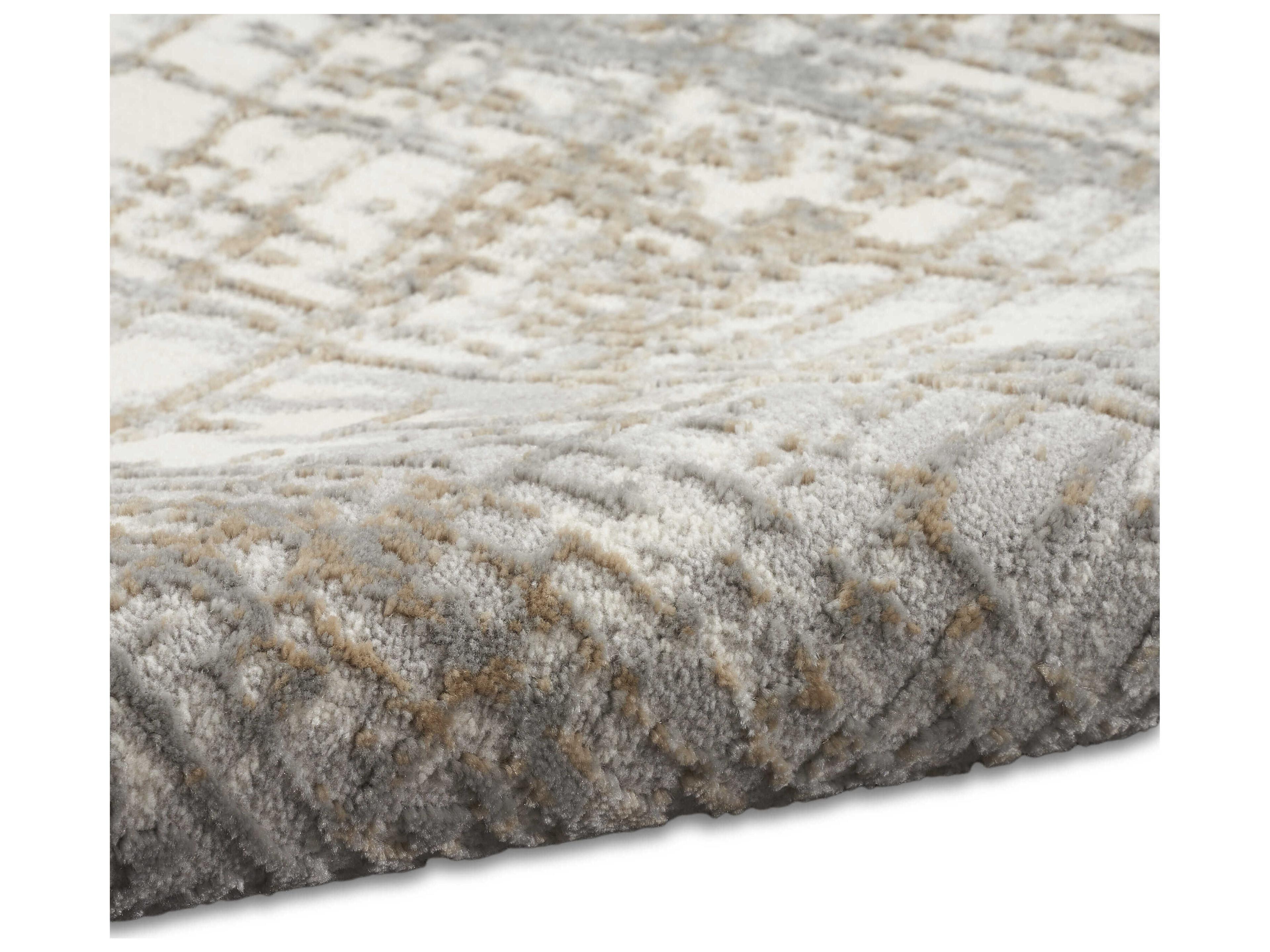 Nourison Ck950 Rush Abstract Runner Area Rug