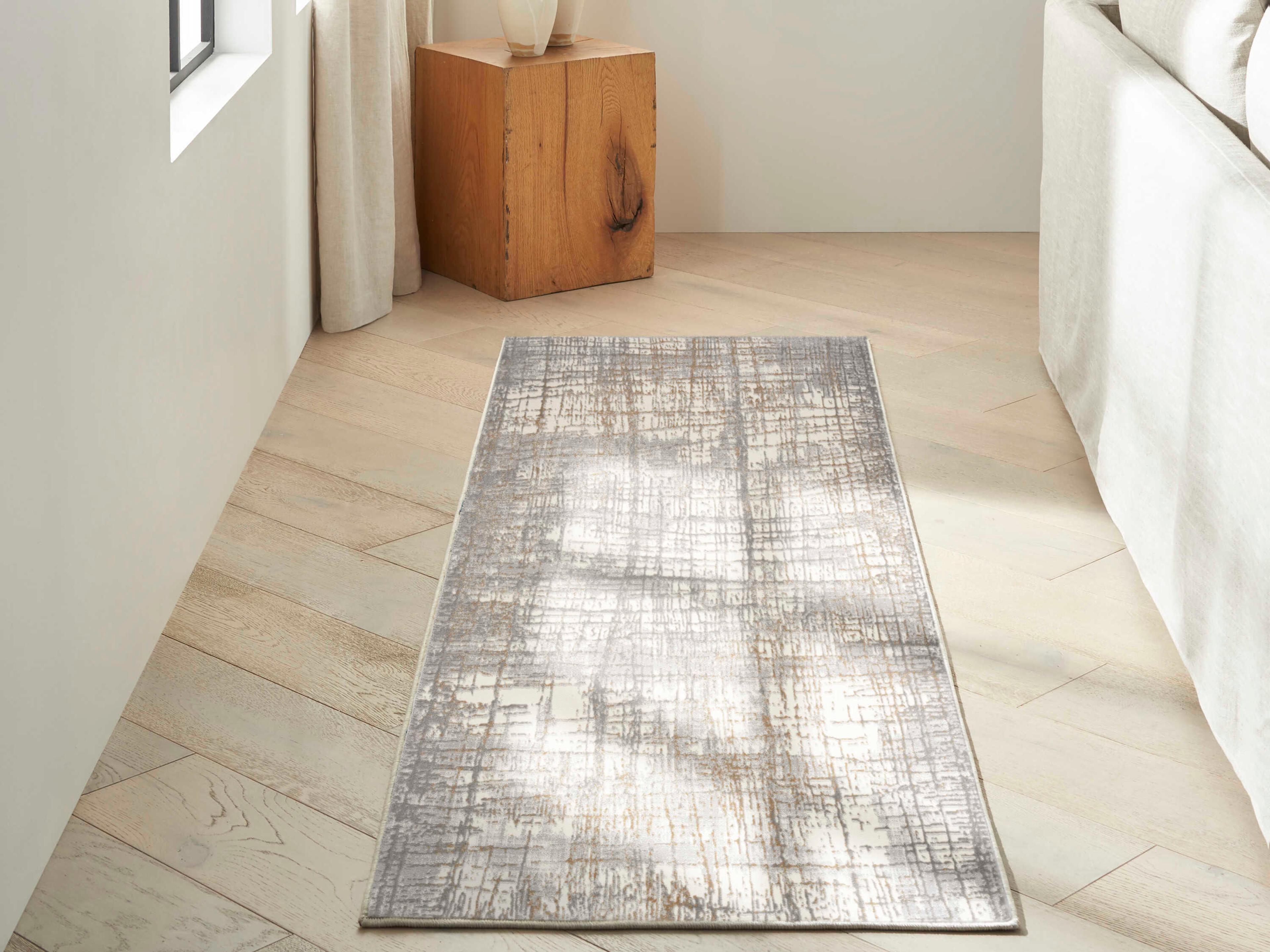 Nourison Ck950 Rush Abstract Runner Area Rug