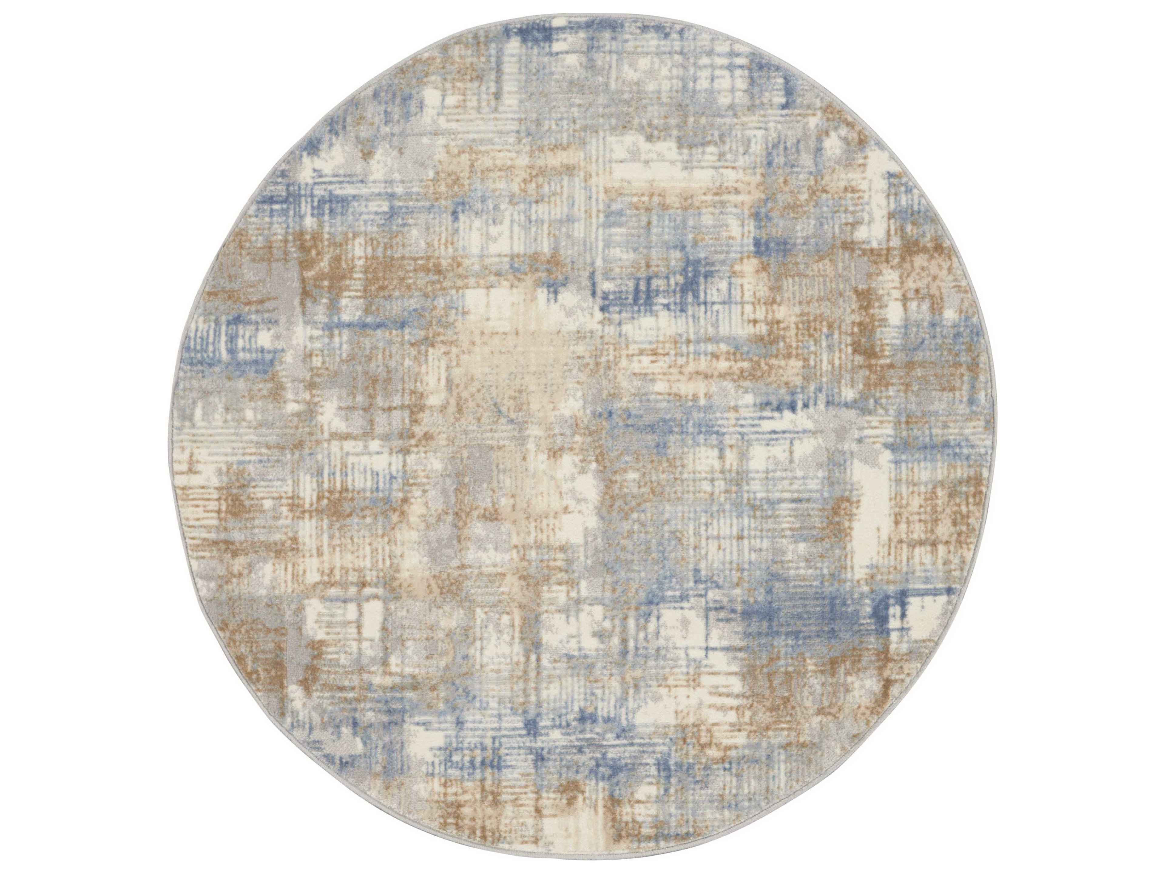 Rush Abstract Area Rug