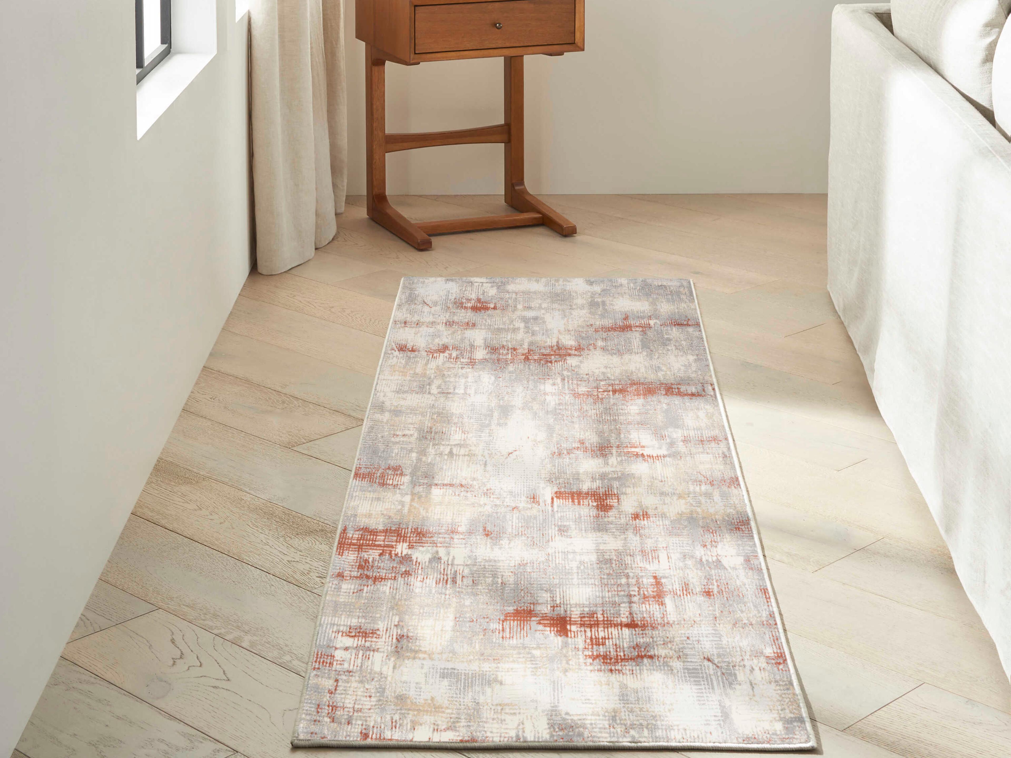 Nourison Ck950 Rush Abstract Runner Area Rug