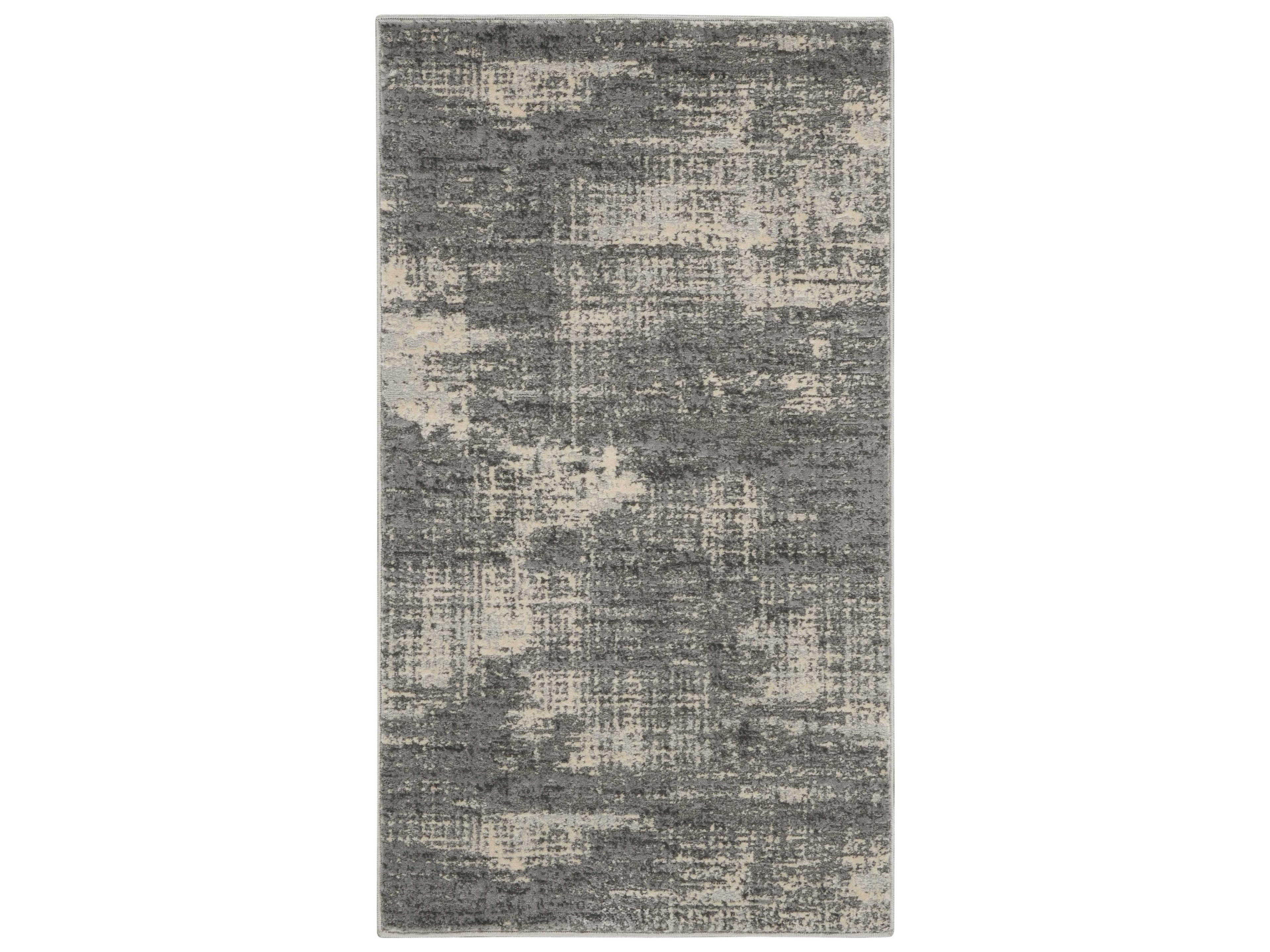 Calvin Klein Rush Abstract Area Rug Grey Beige