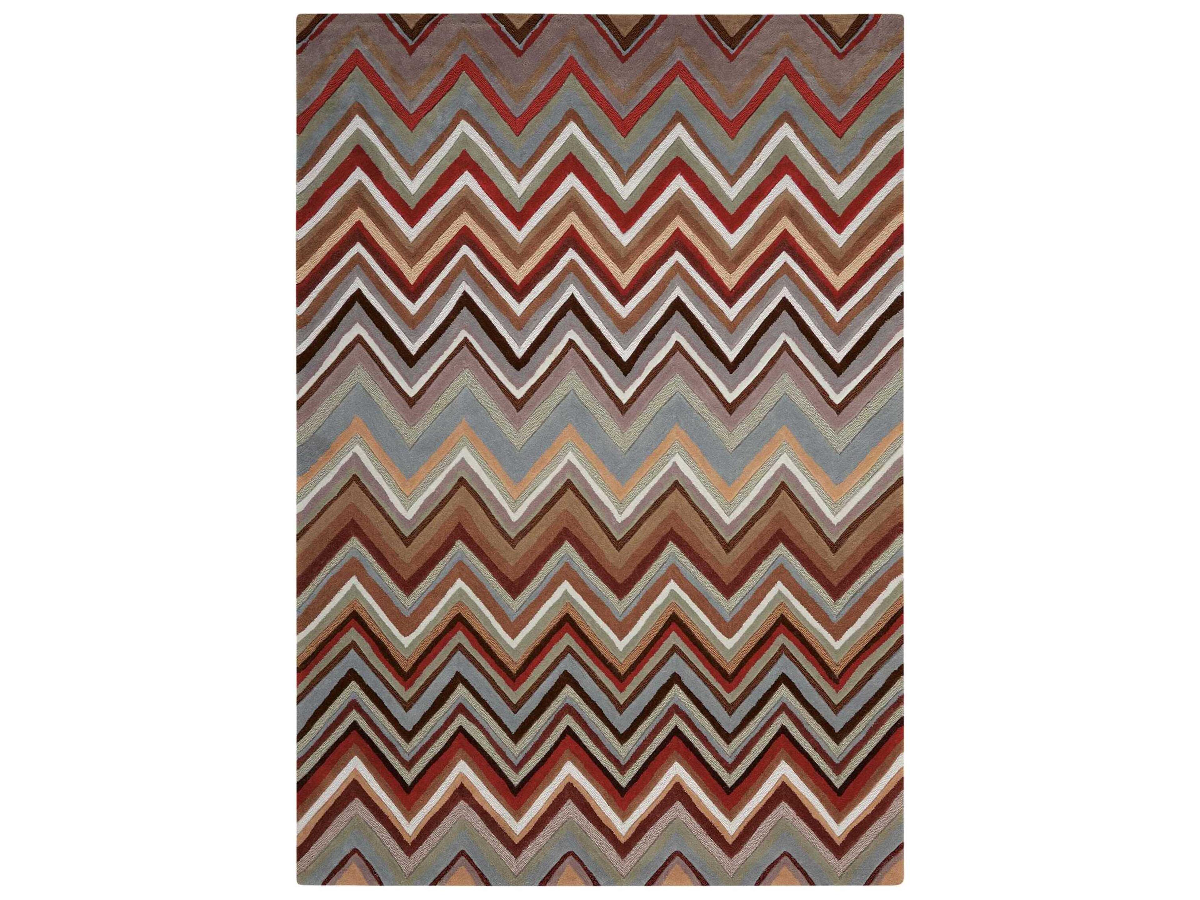 Contour Chevron Area Rug