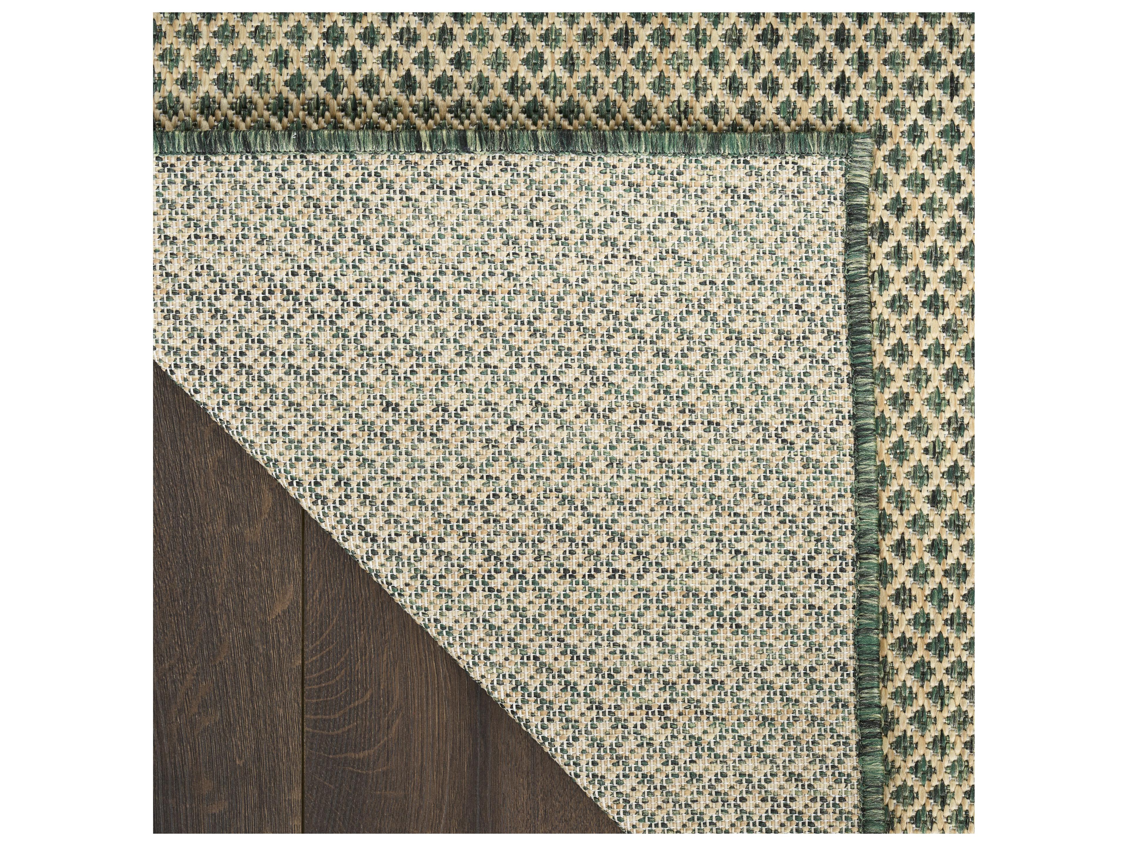 Nourison Courtyard Geometric Area Rug