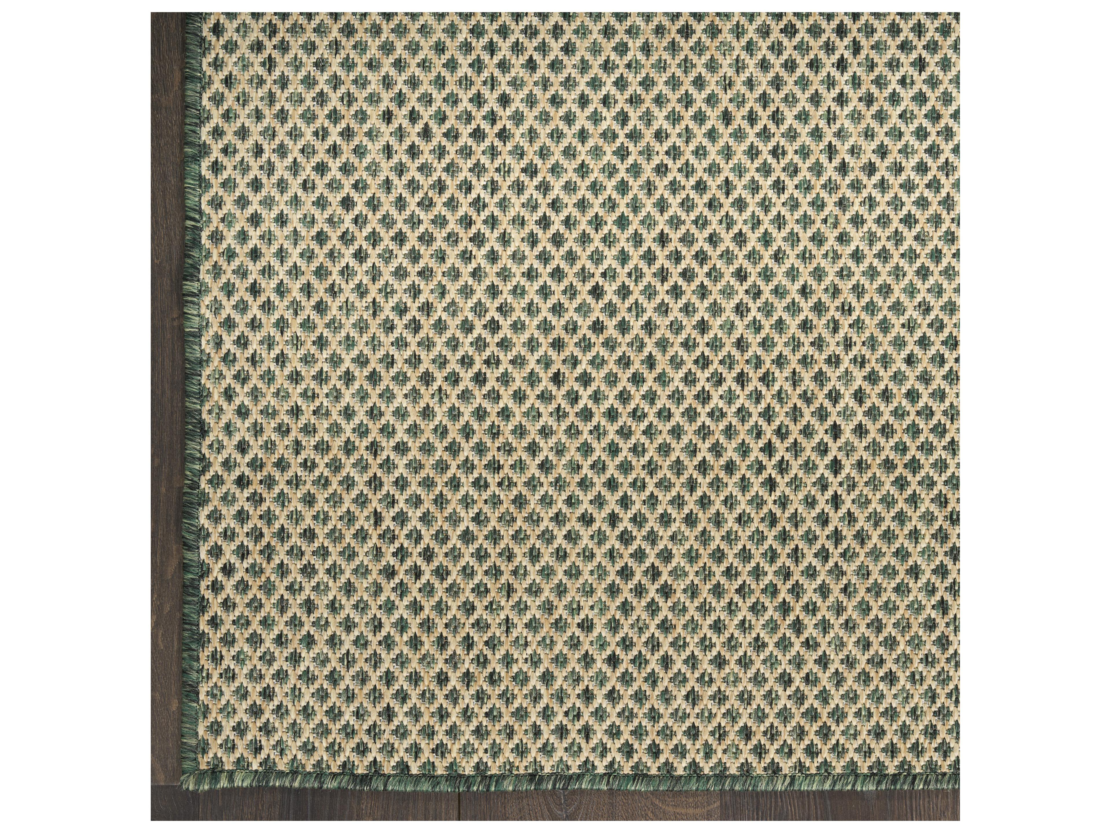Nourison Courtyard Geometric Area Rug