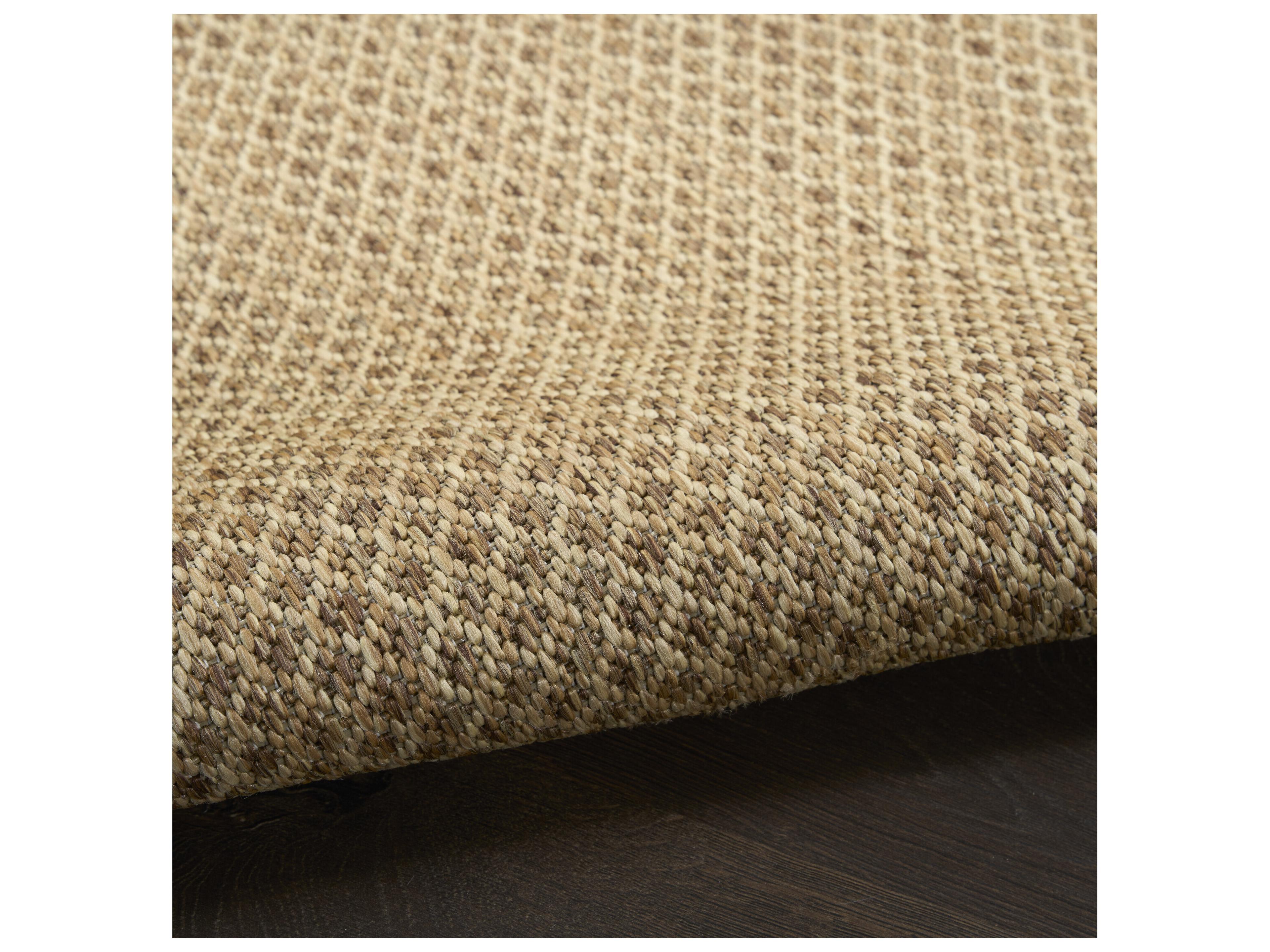 Nourison Courtyard Geometric Runner Area Rug