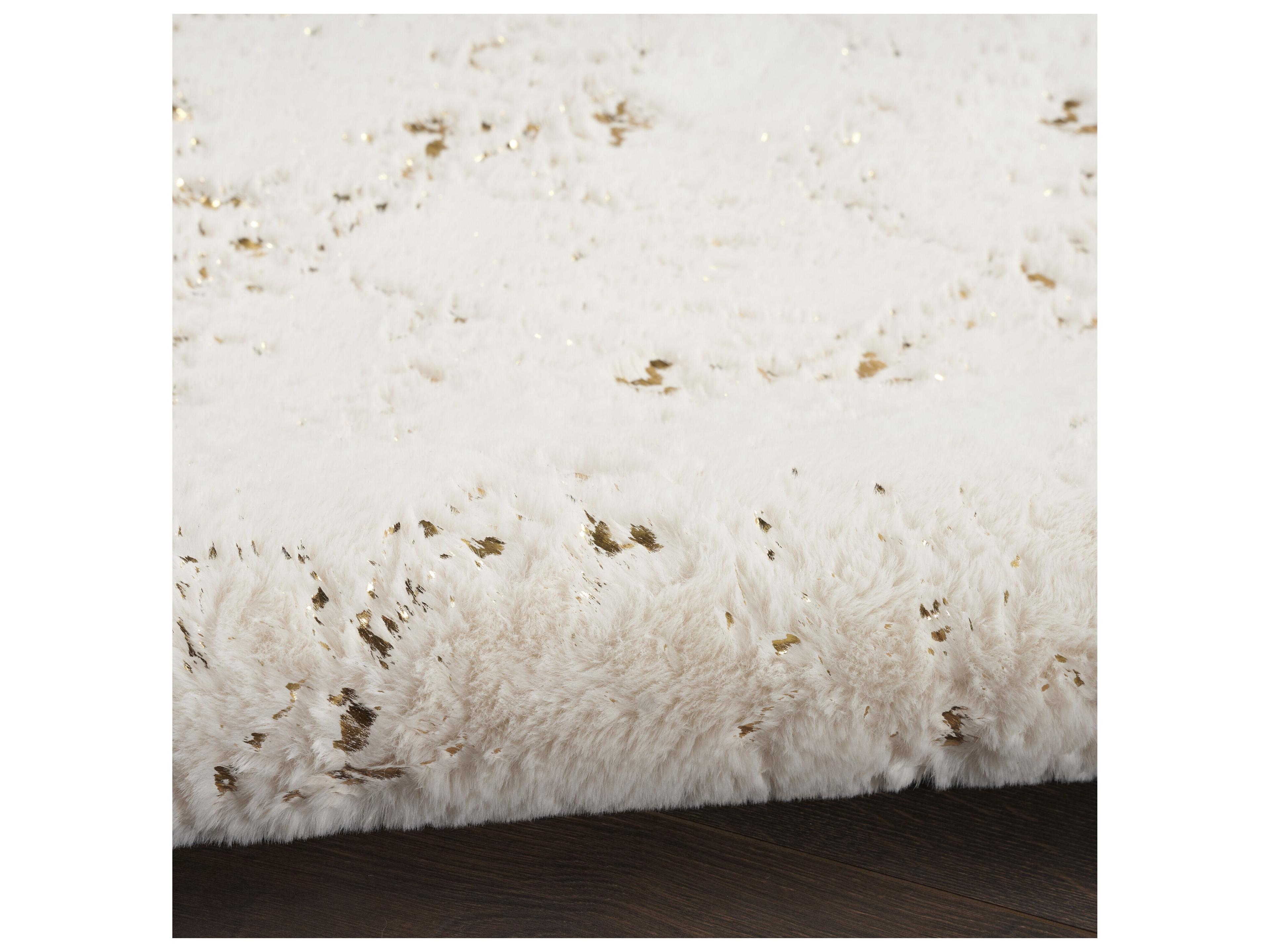 Nourison Cozsh Shag Abstract Area Rug