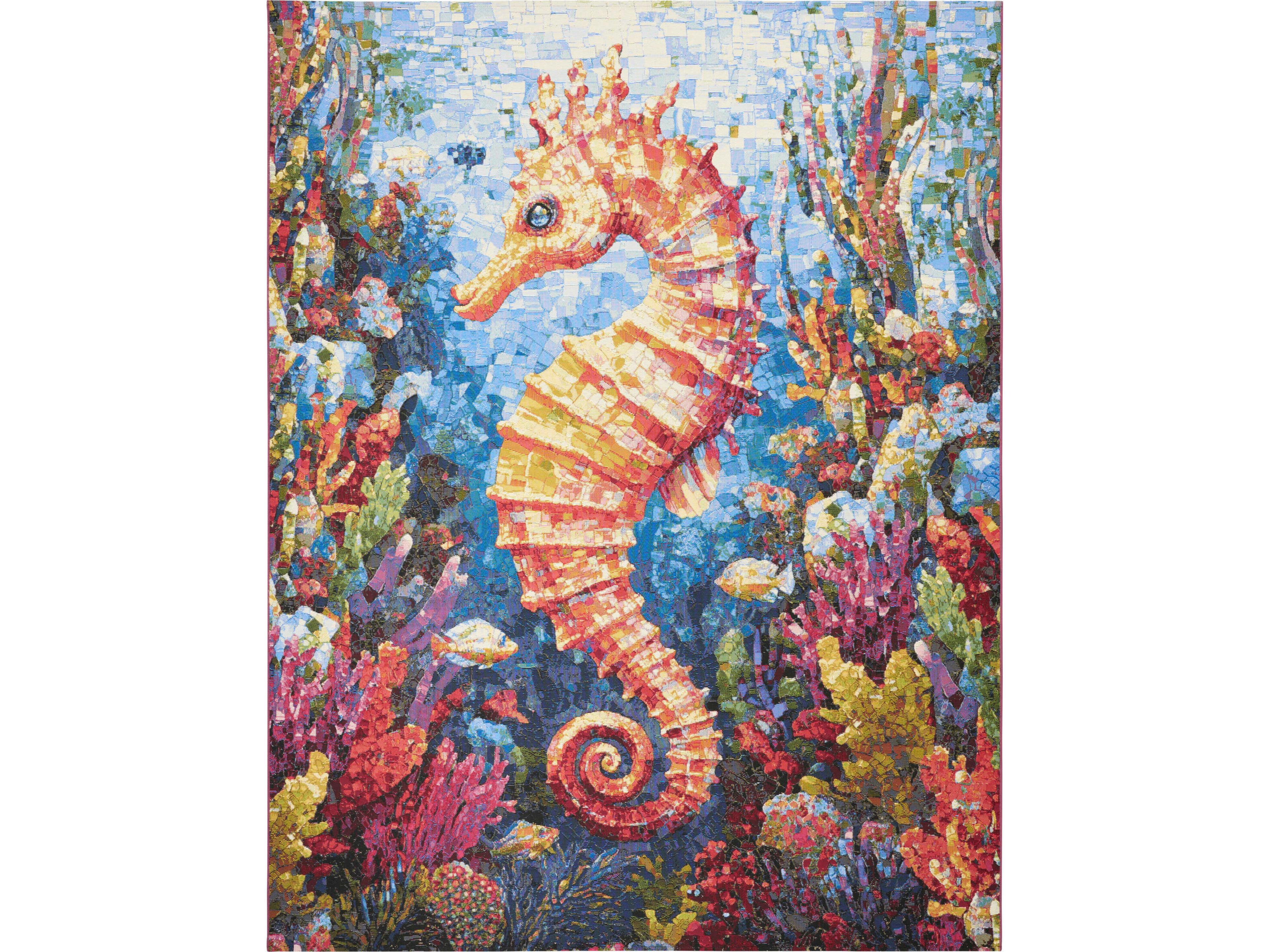 Color Splash Graphic Area Rug