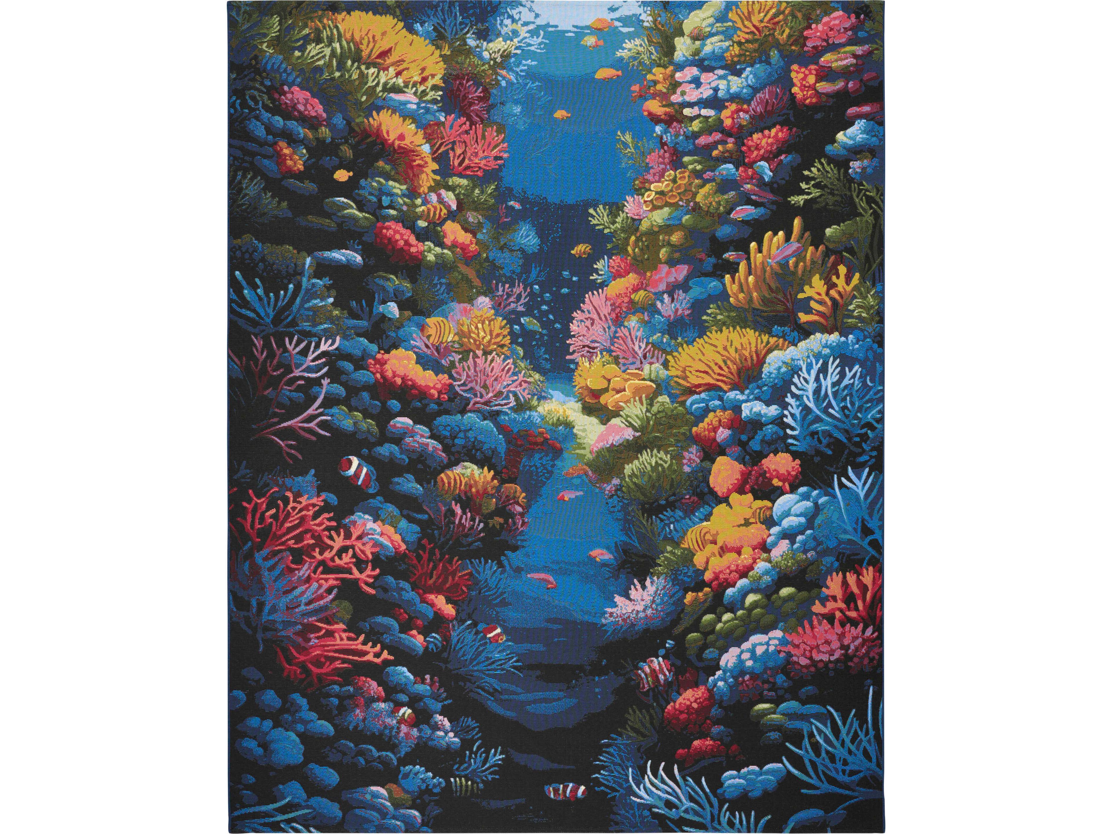 Color Splash Graphic Area Rug