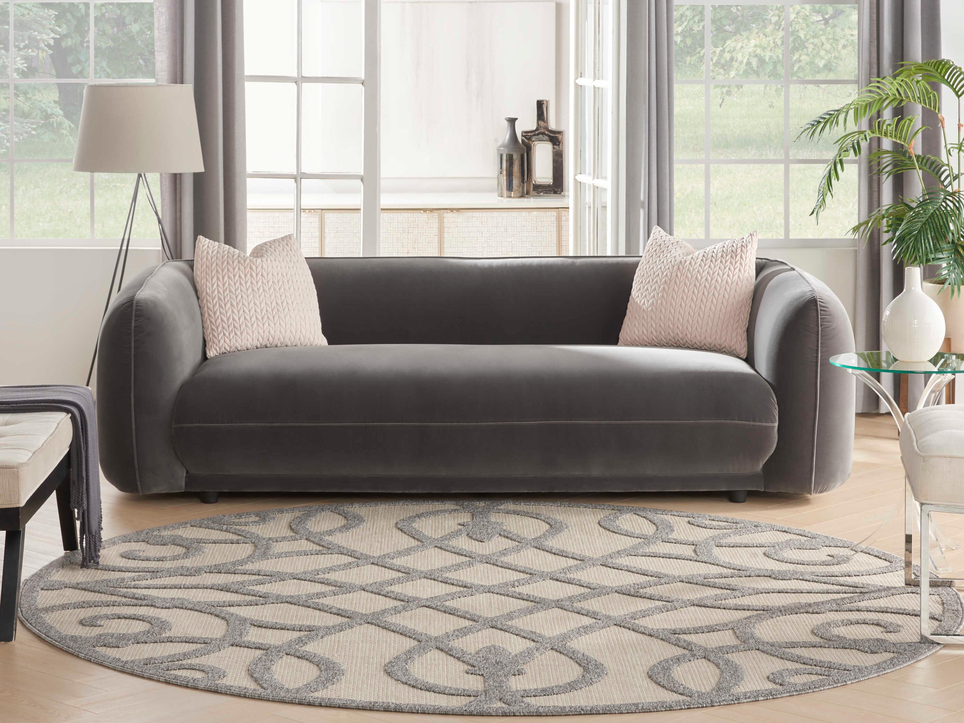 Nourison Cozumel Bordered Area Rug