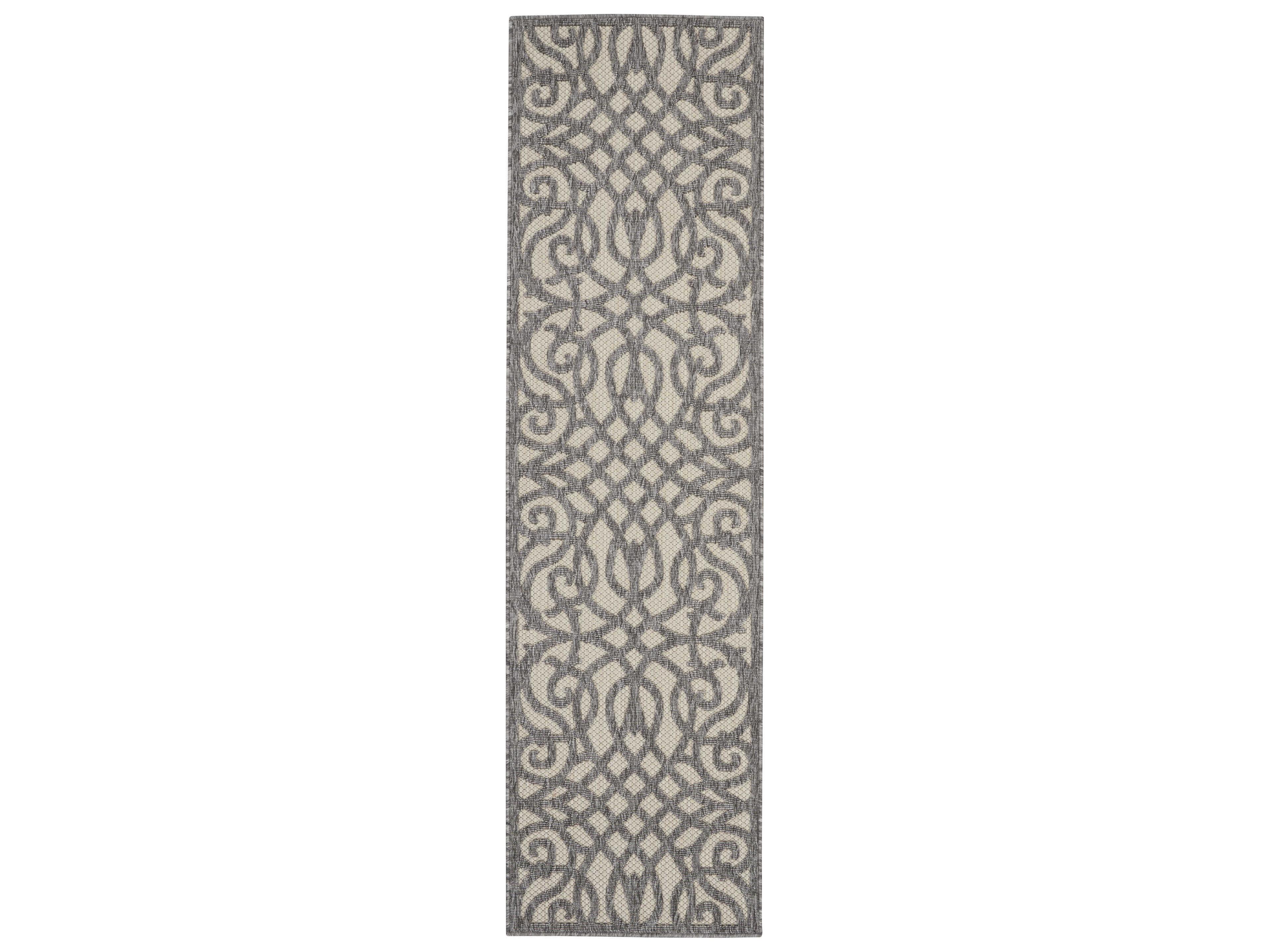 Cozumel Bordered Runner Area Rug