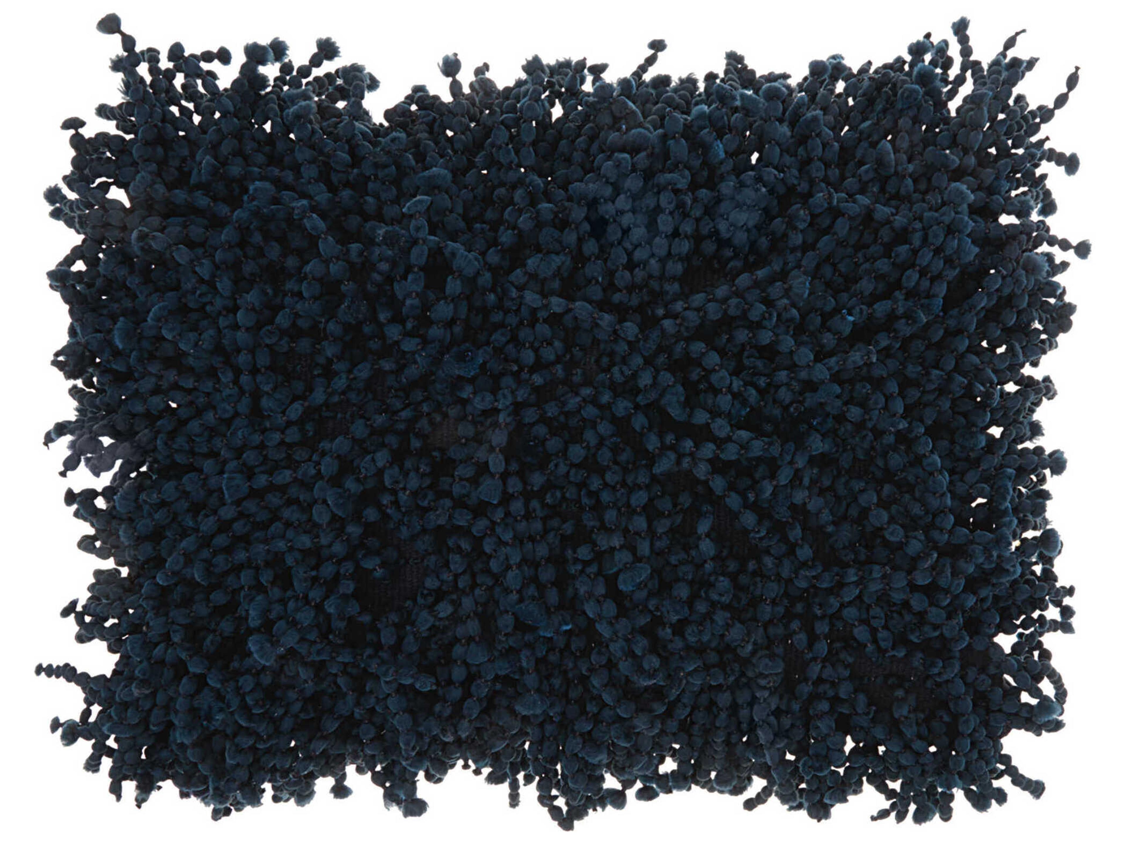 Shag Navy Pillow