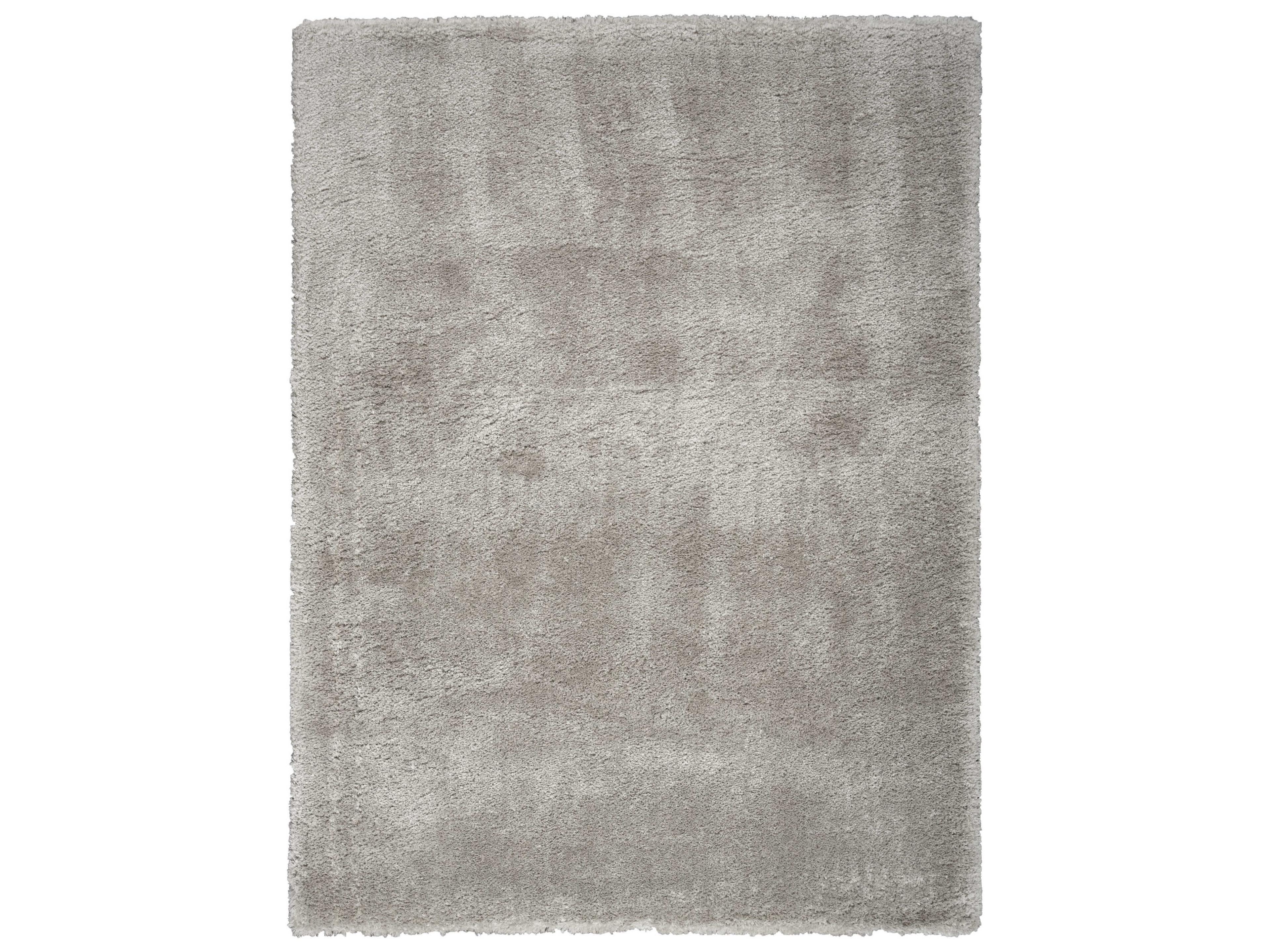 Dreamy Shag Area Rug Silver Modern Plush