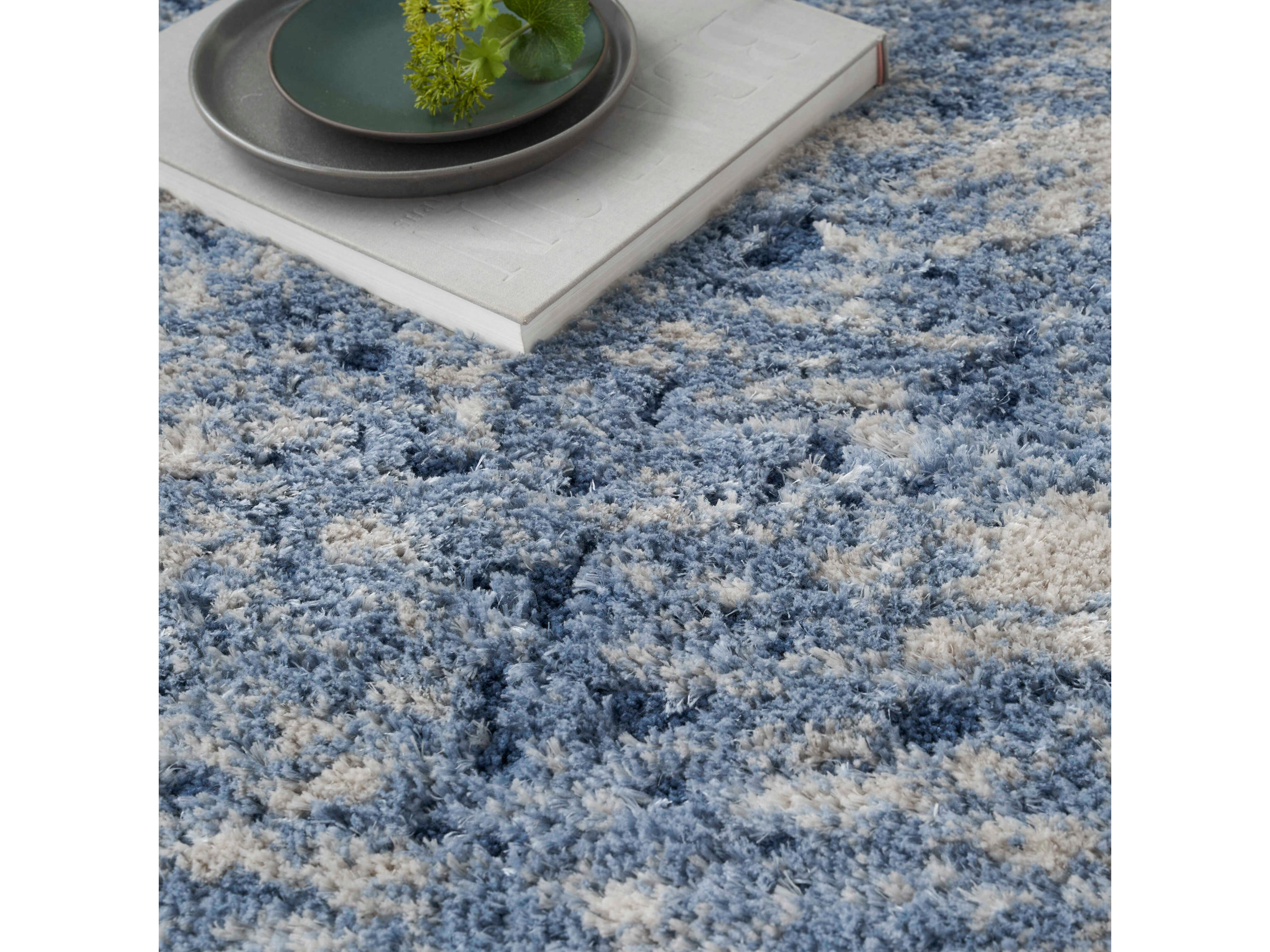 Nourison Dreamy Shag Abstract Area Rug