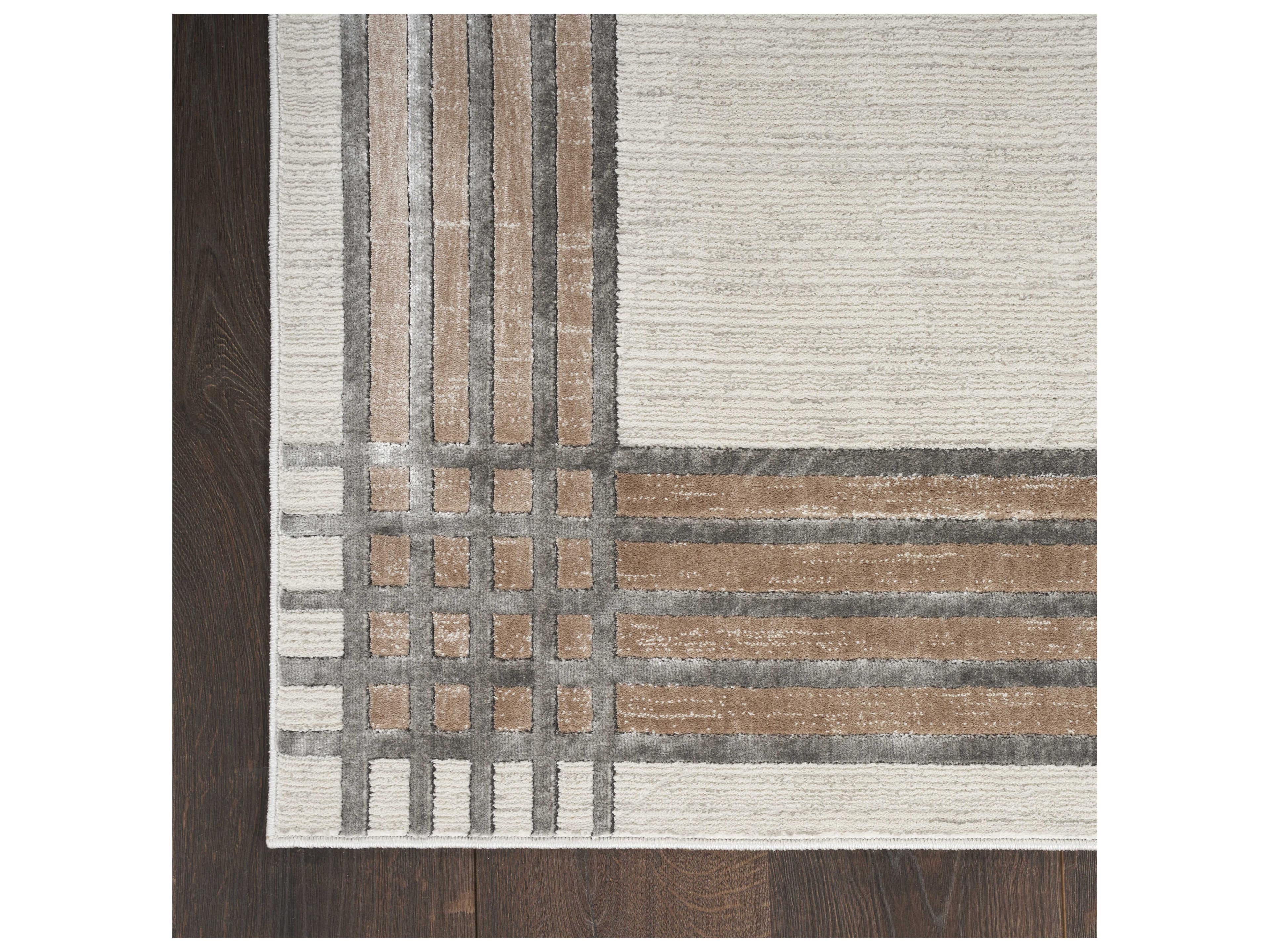Nourison Desire Bordered Runner Area Rug