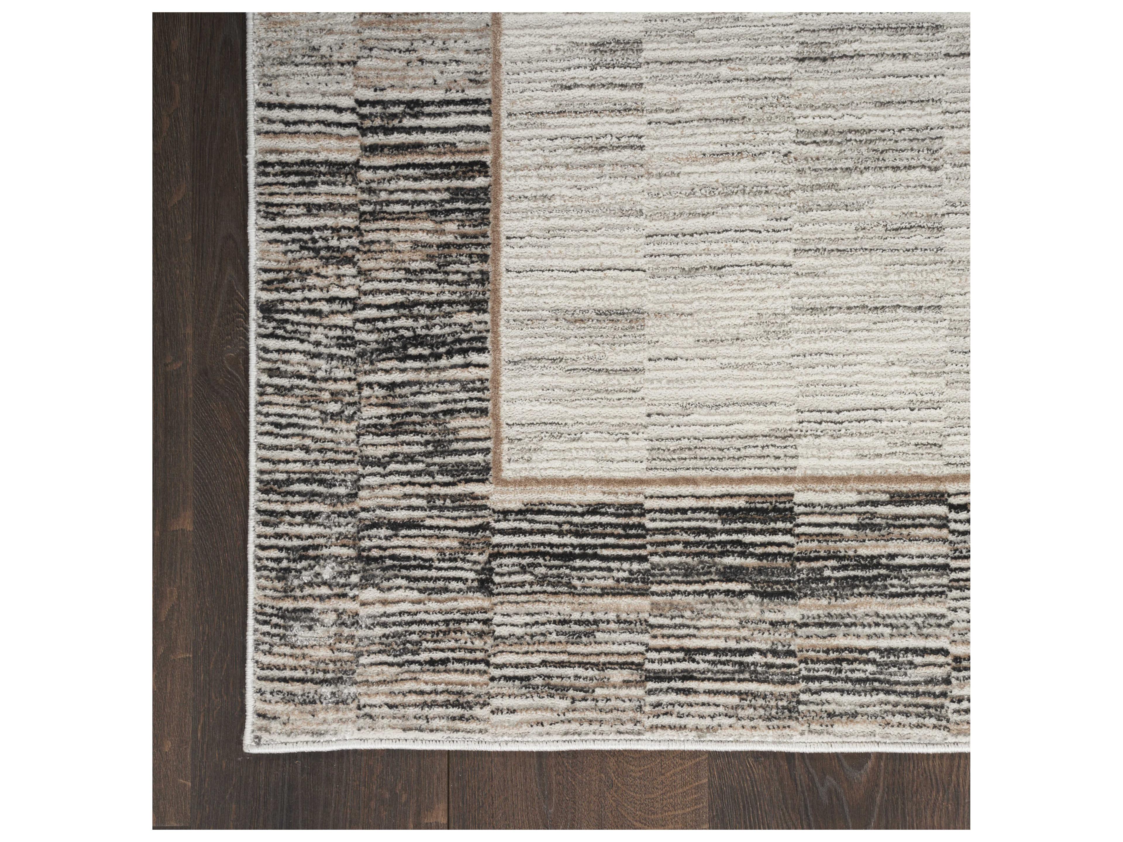 Nourison Desire Bordered Runner Area Rug