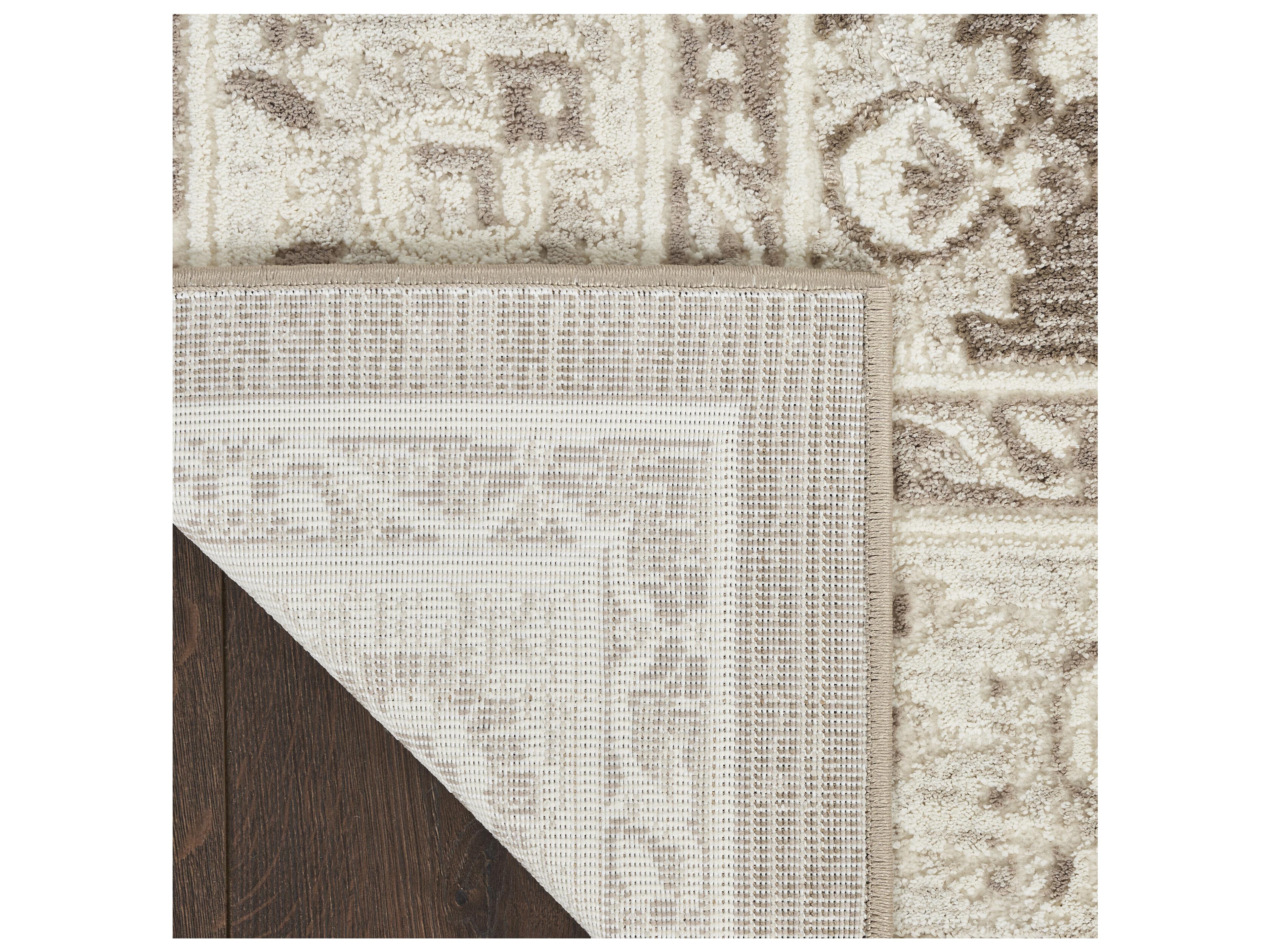 Nourison Eco Cycle Bordered Runner Area Rug