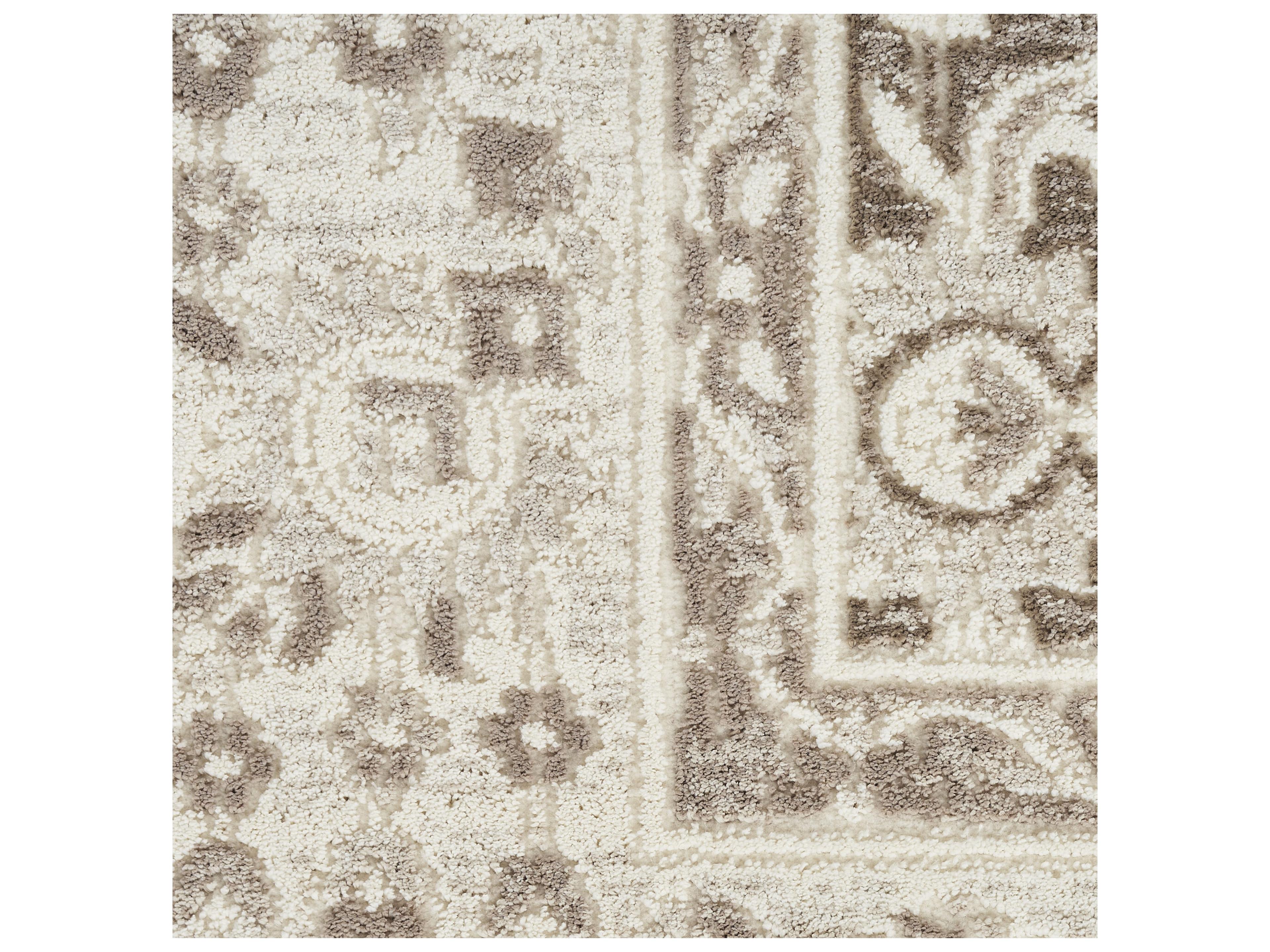 Nourison Eco Cycle Bordered Runner Area Rug