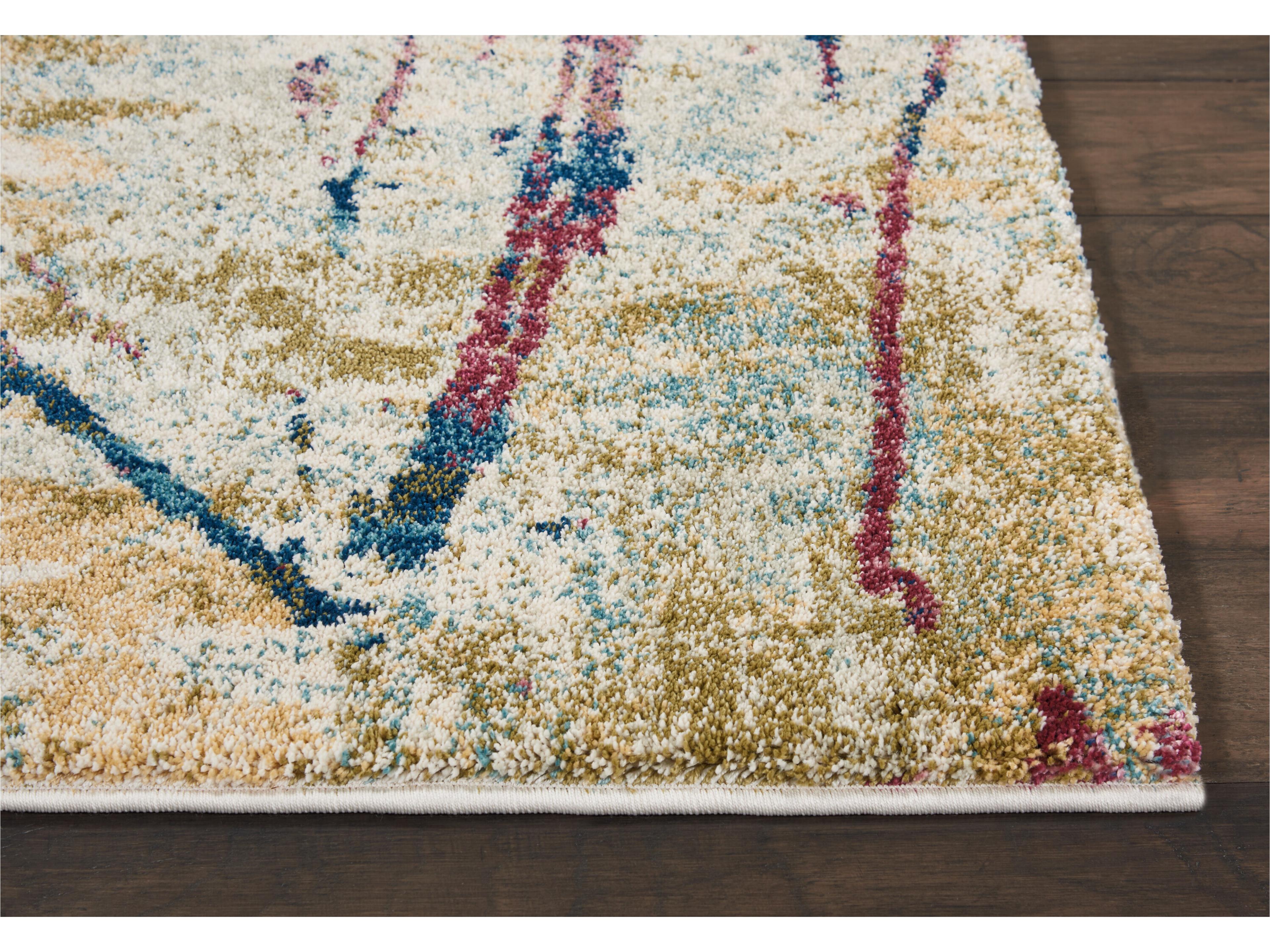 Nourison Fusion Abstract Area Rug