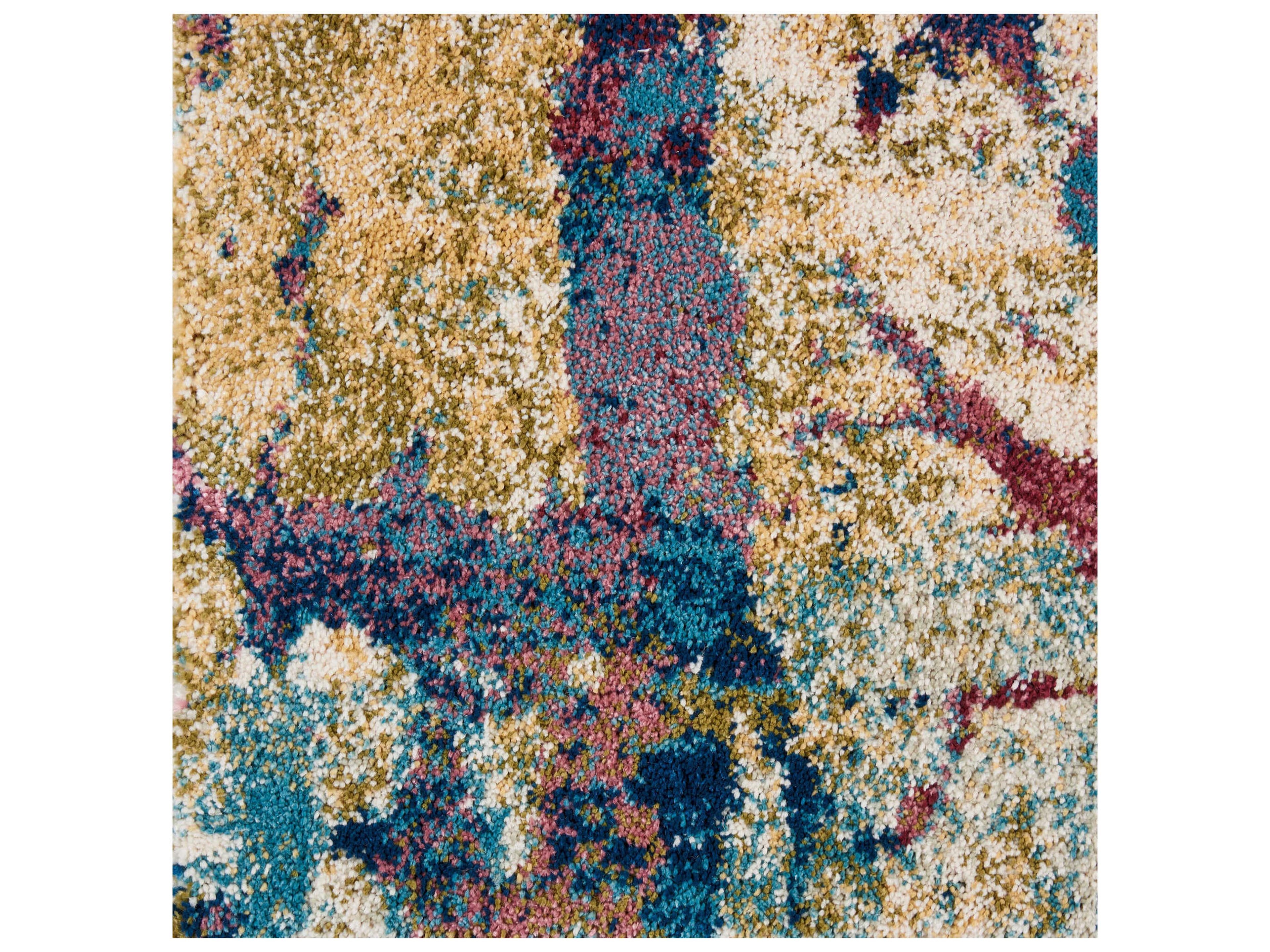 Nourison Fusion Abstract Runner Area Rug