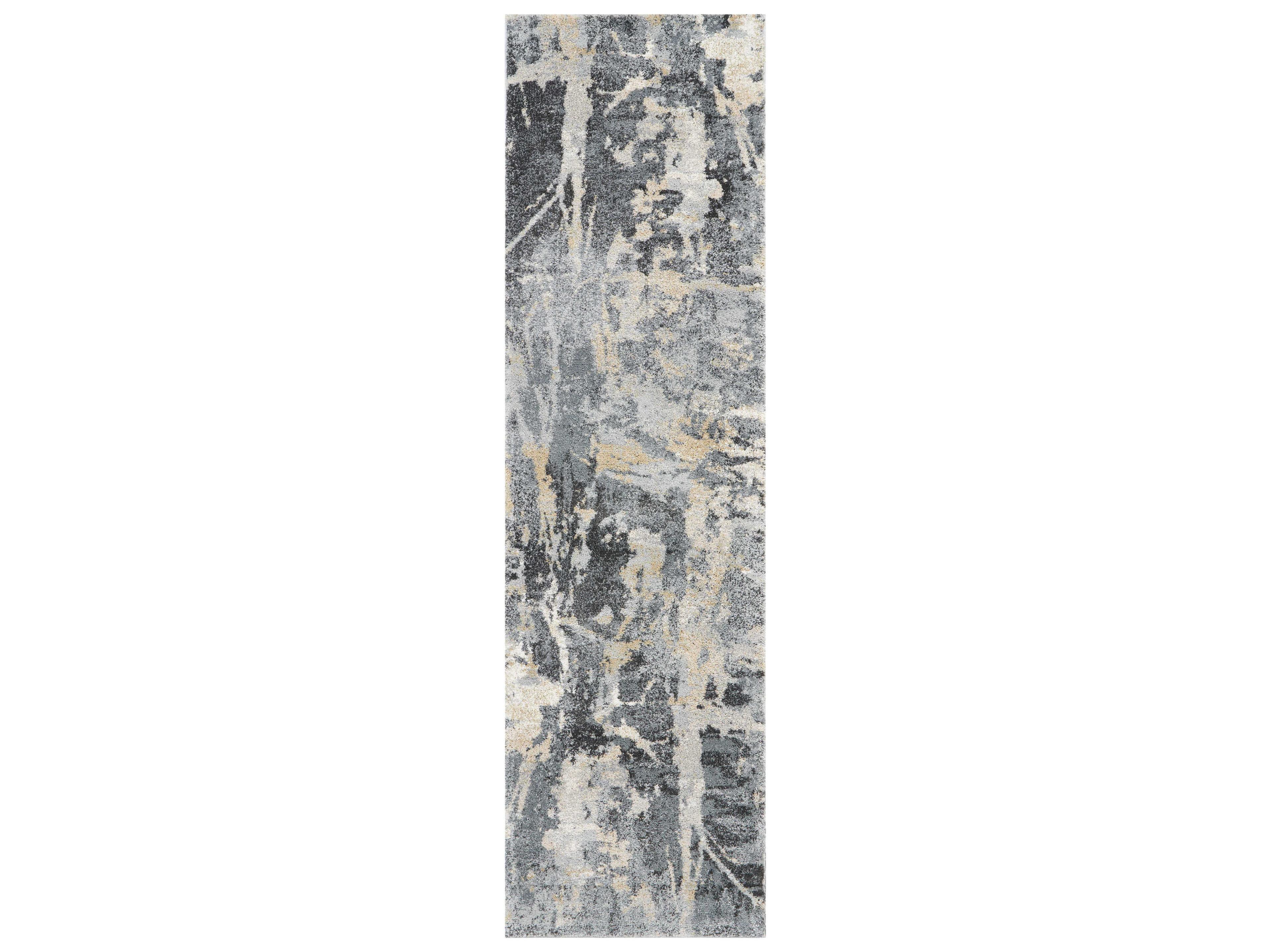 Fusion Abstract Runner Area Rug