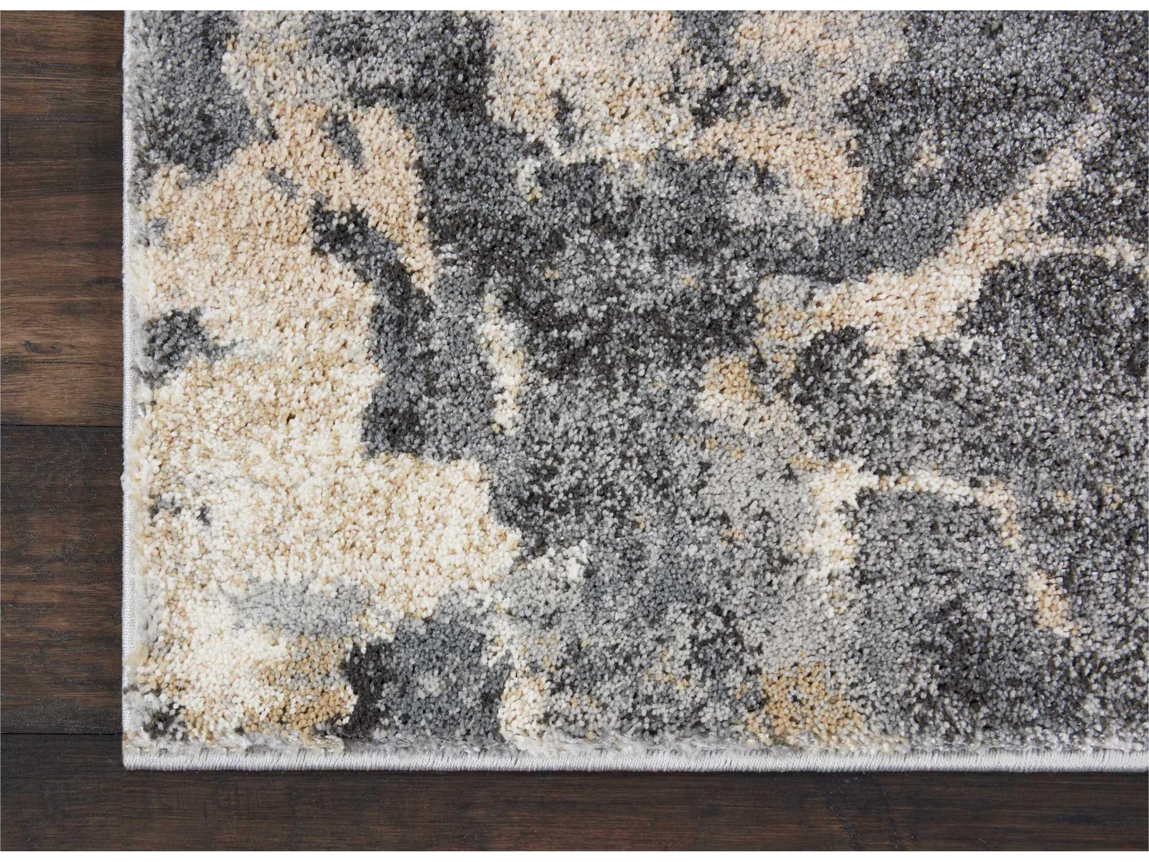 Nourison Fusion Abstract Runner Area Rug