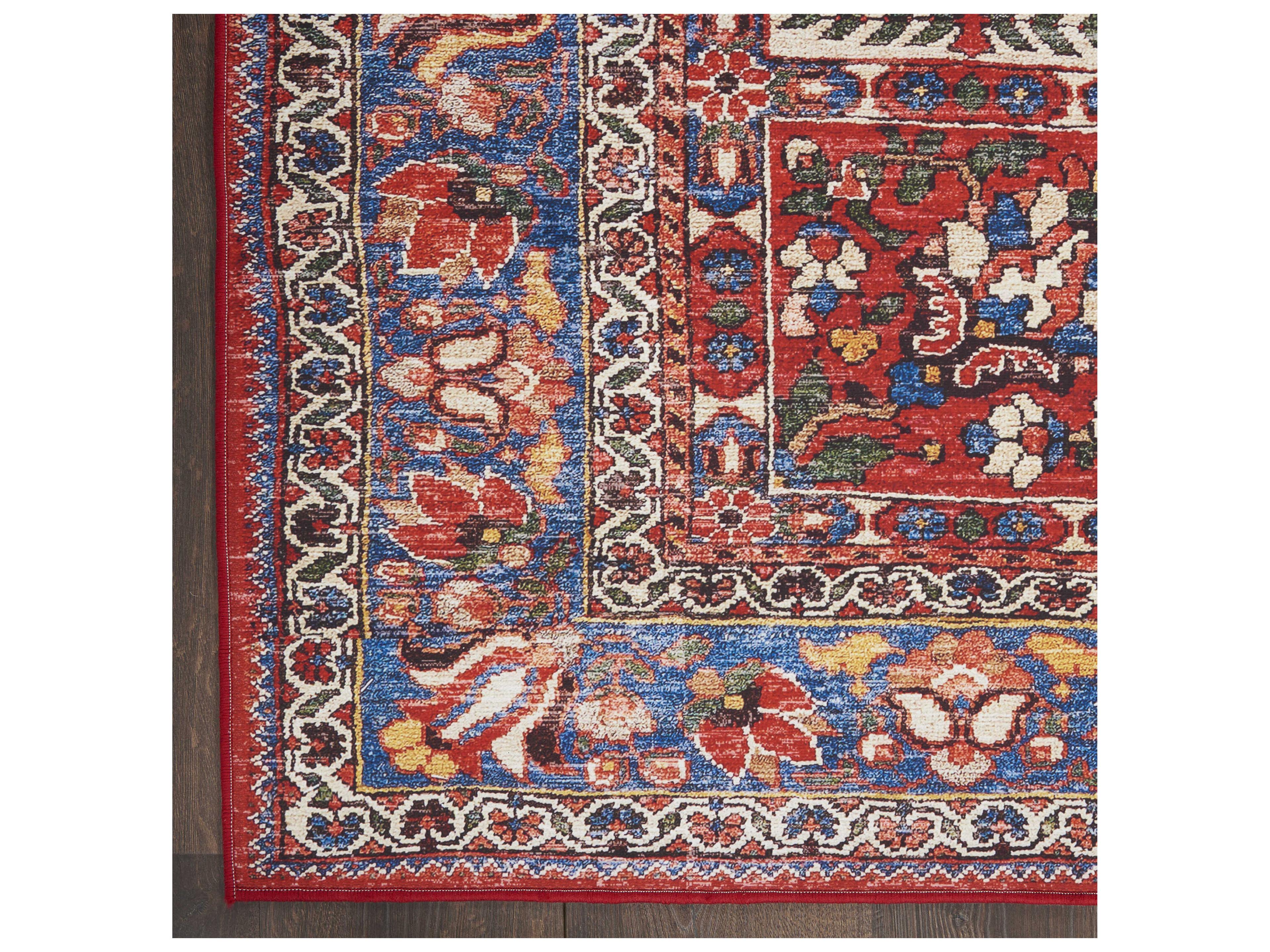 Nourison Fulton Bordered Runner Area Rug