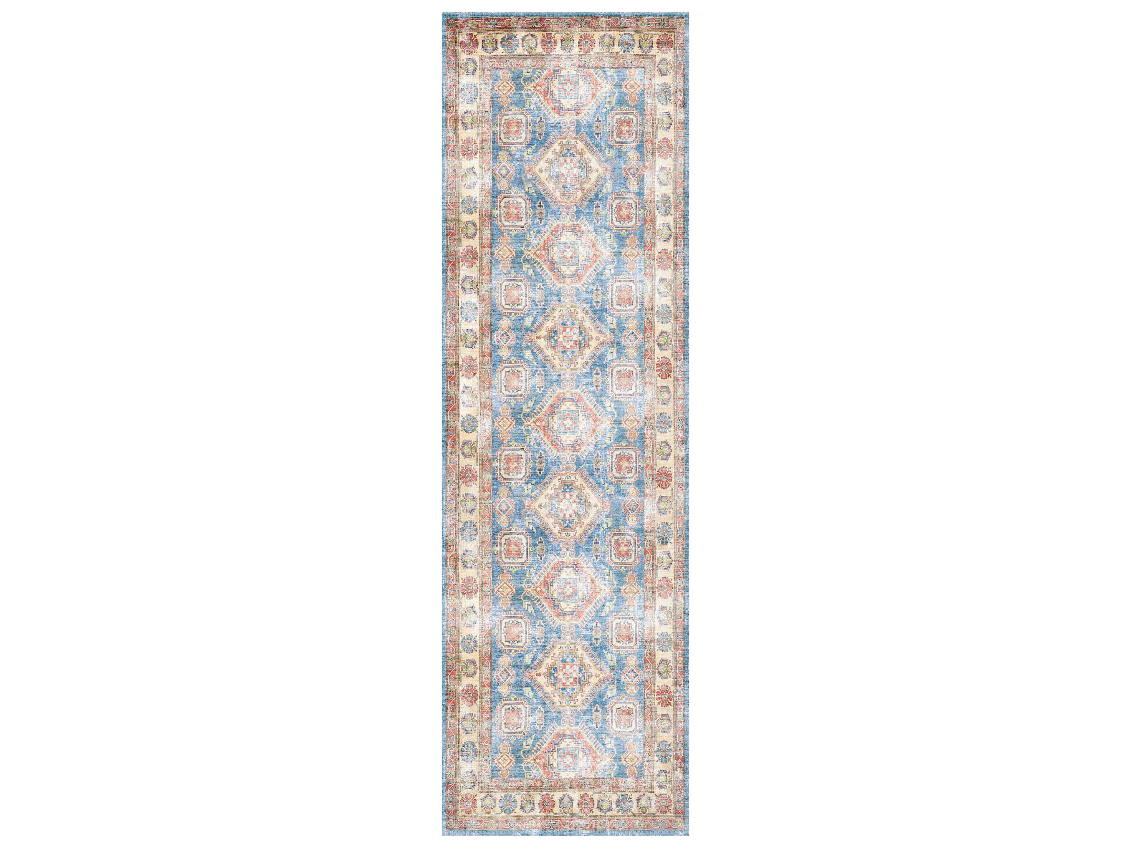 Fulton Bordered Runner Area Rug